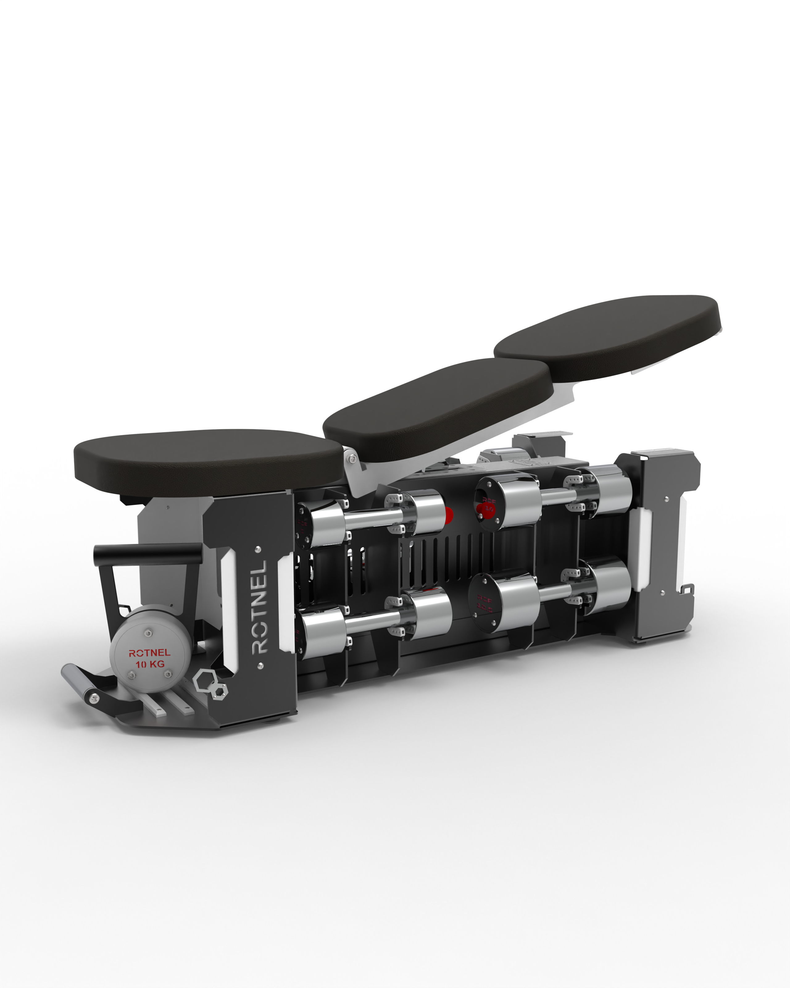 Rotnel Smart Bench + Krom Dambıl Set