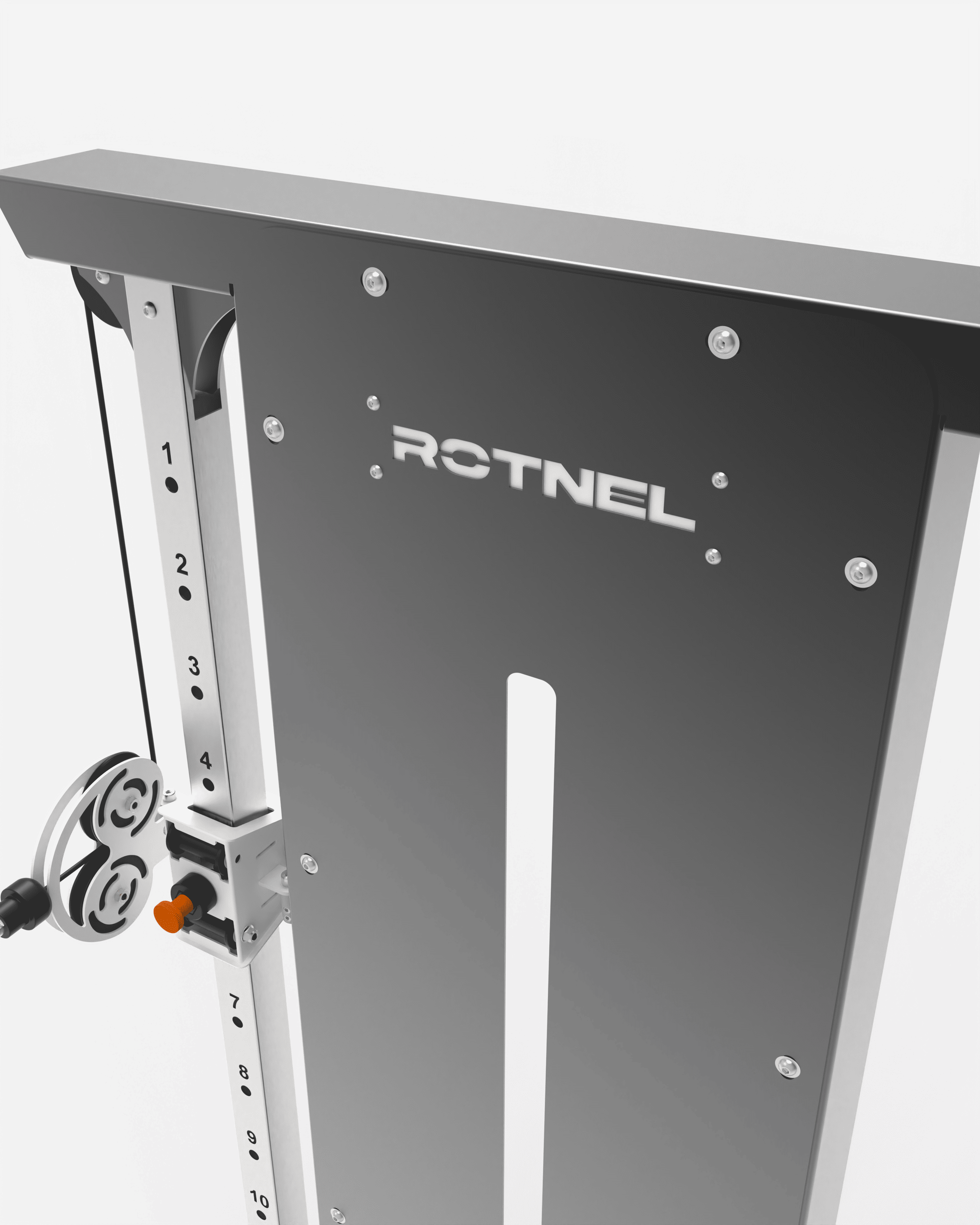 Single  —  Wall Mounted Cable Station