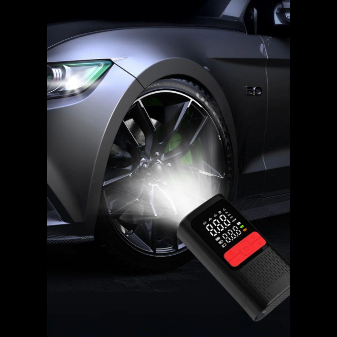 150PSI 4000mAh Taşınabilir Araba Lastik Hava Pompası