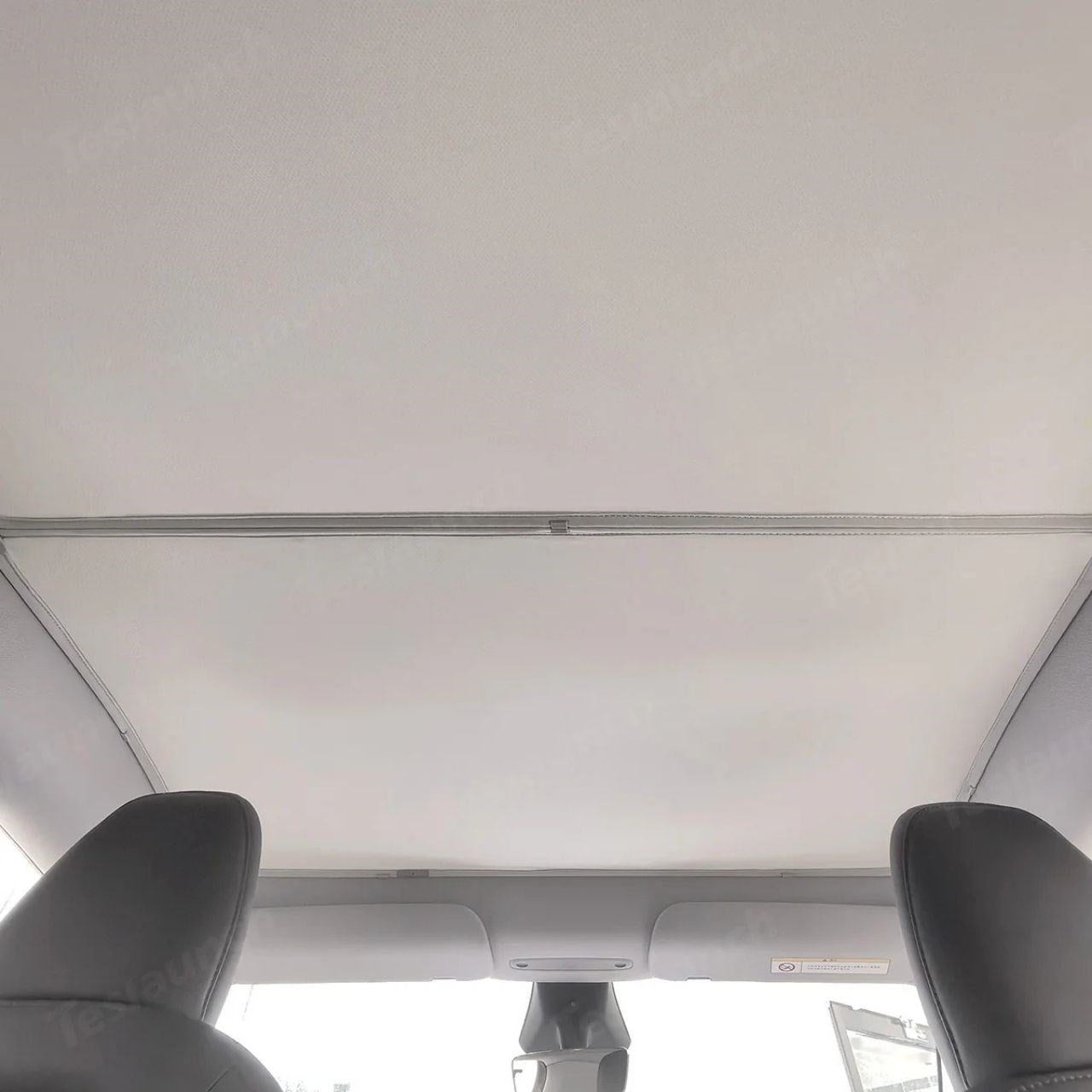 Model Y 2025 Juniper Kolay Sökülüp Takılabilir  Katlanır Güneşlik (Bej Renk)
