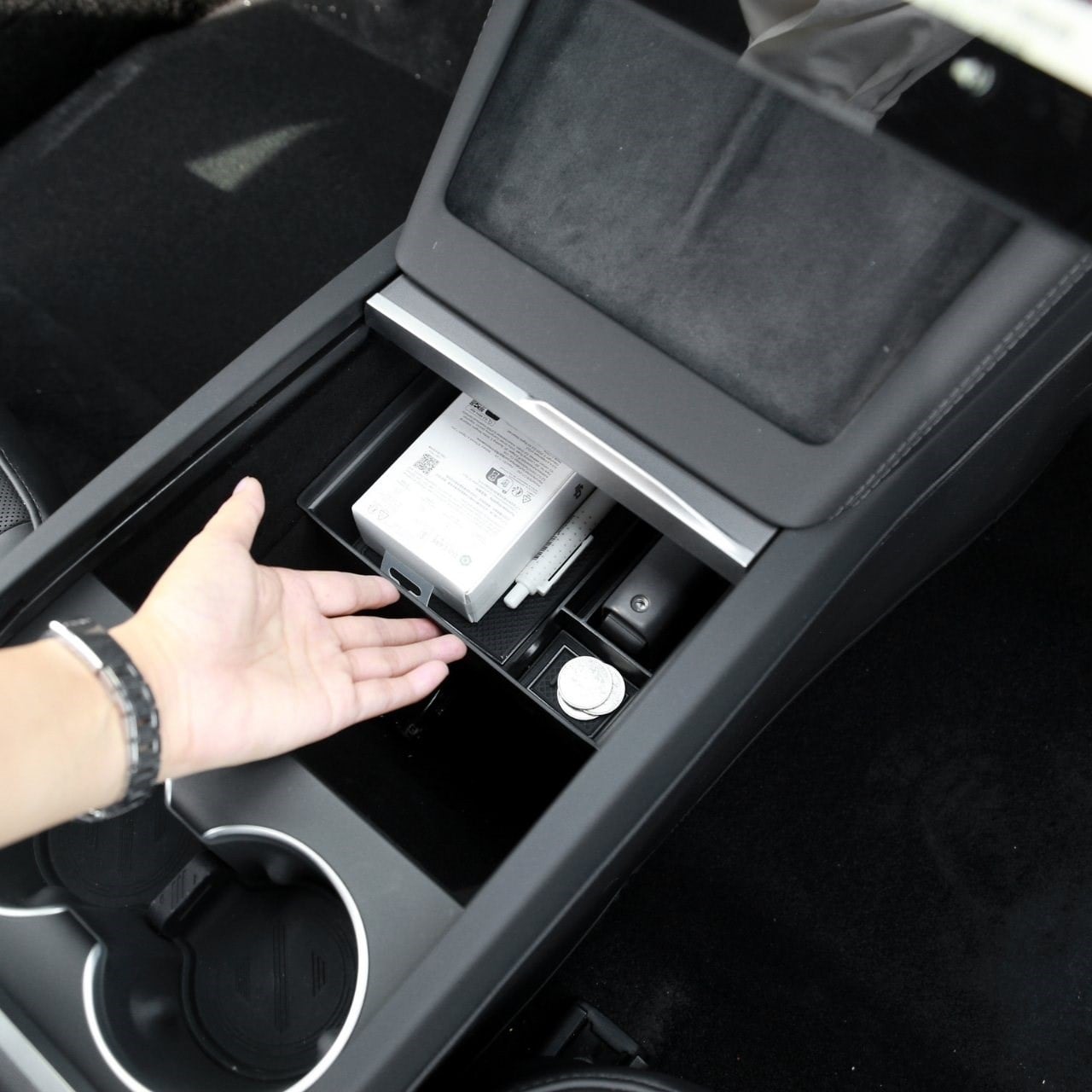 Model Y 2025+ Juniper Orta Konsol Premium Organizer