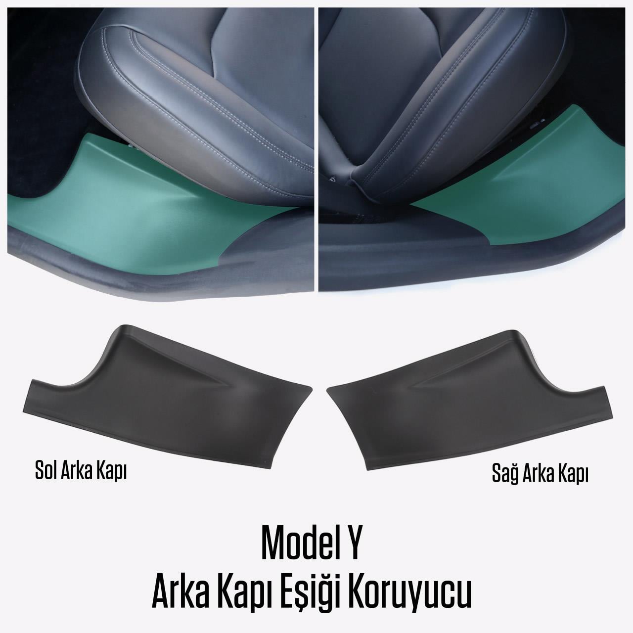 Model Y Arka Kapı Eşiği Koruyucu