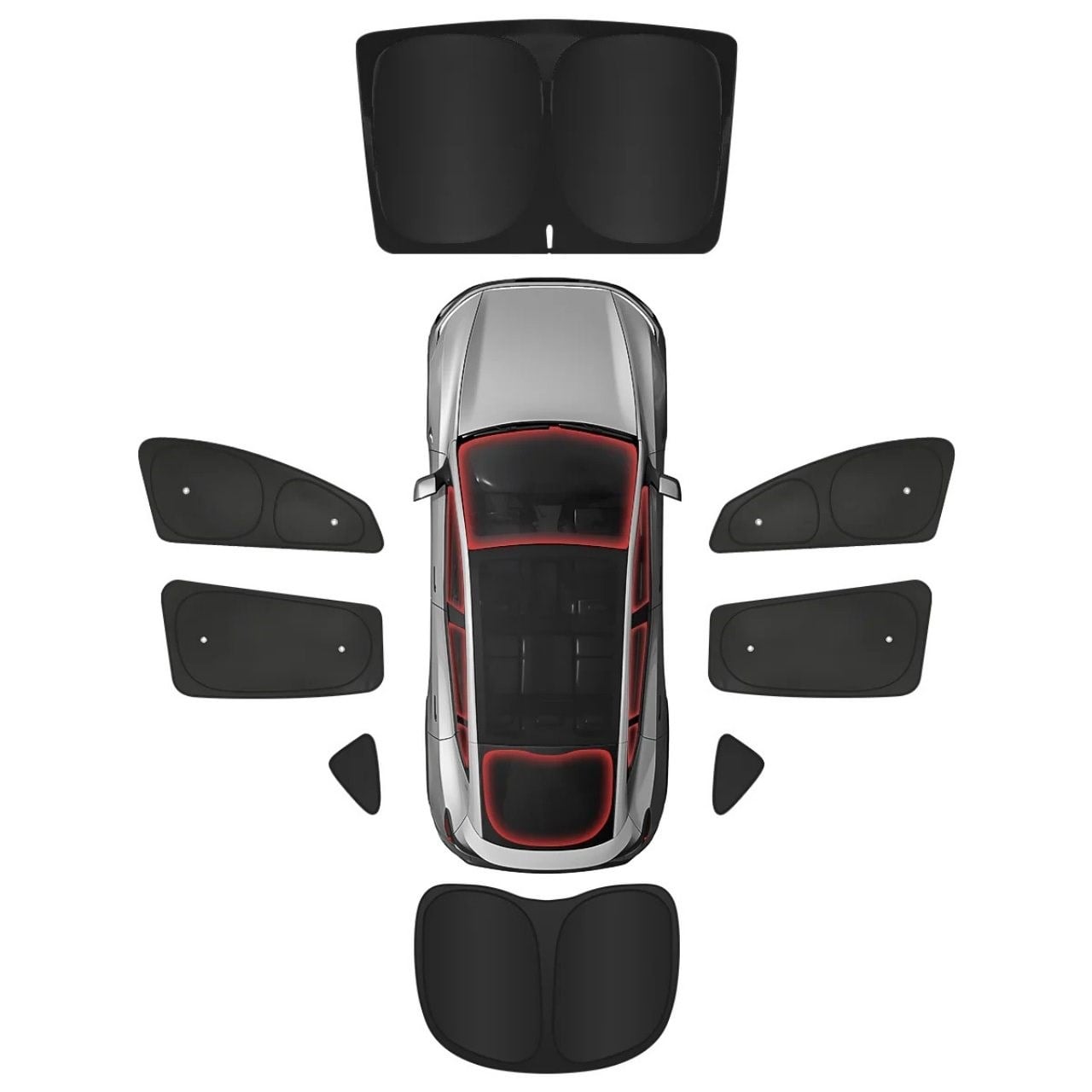 Model Y Juniper 8 Parça Kamp Perdesi