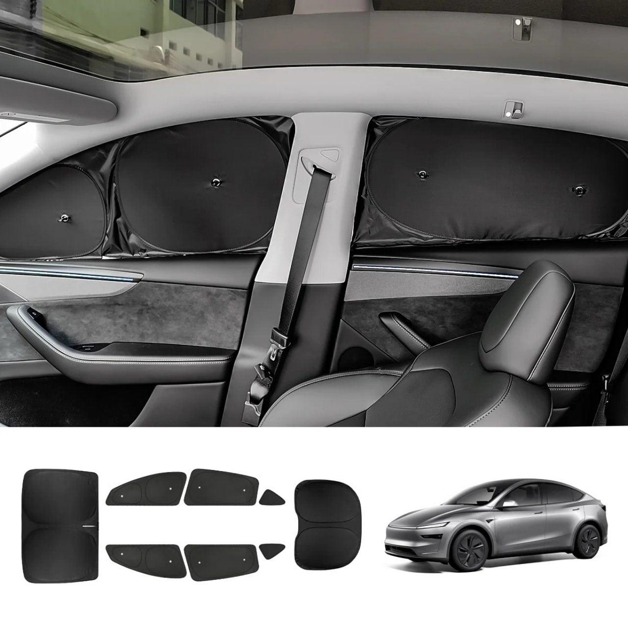 Model Y Juniper 8 Parça Kamp Perdesi