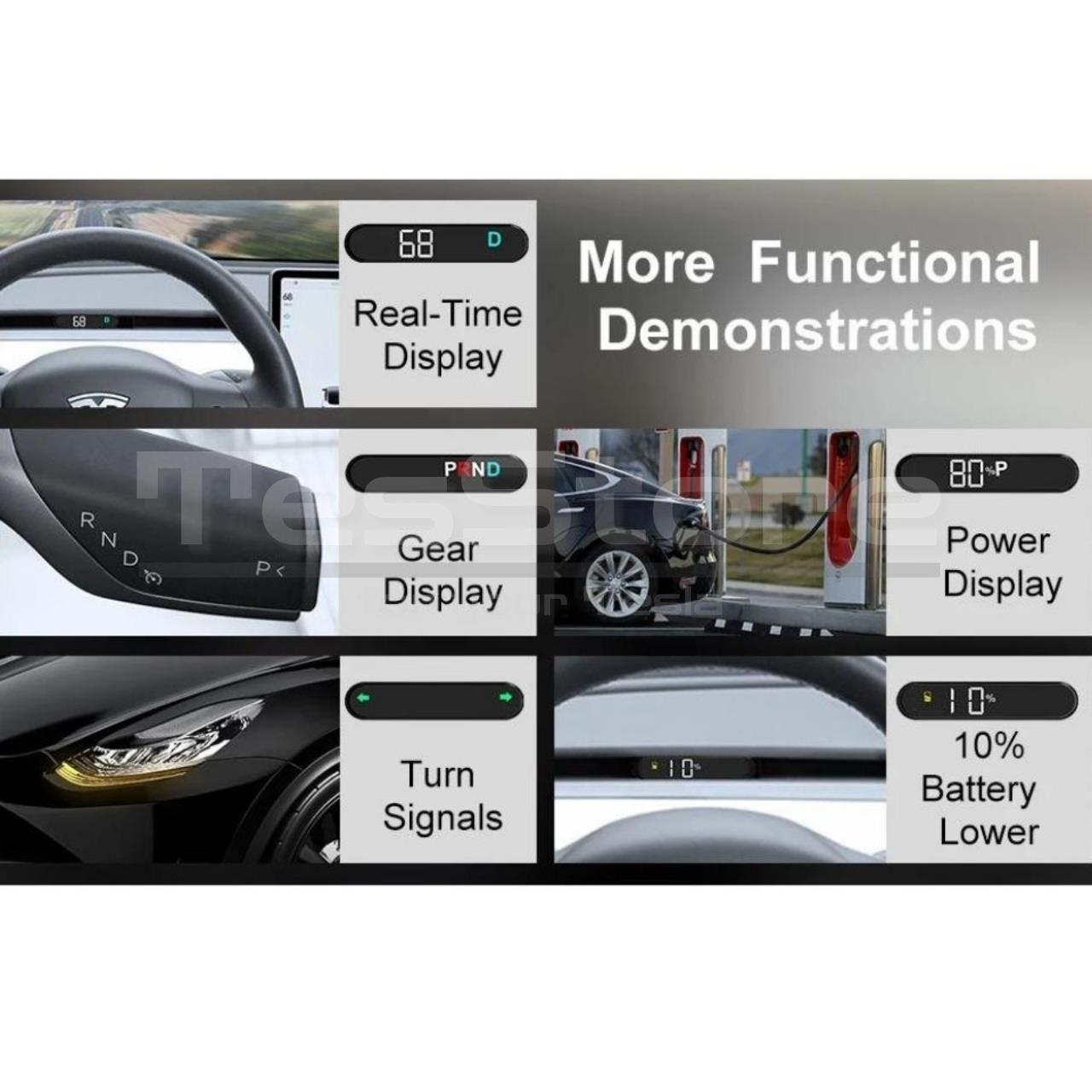 Model Y/3 Head Up Display