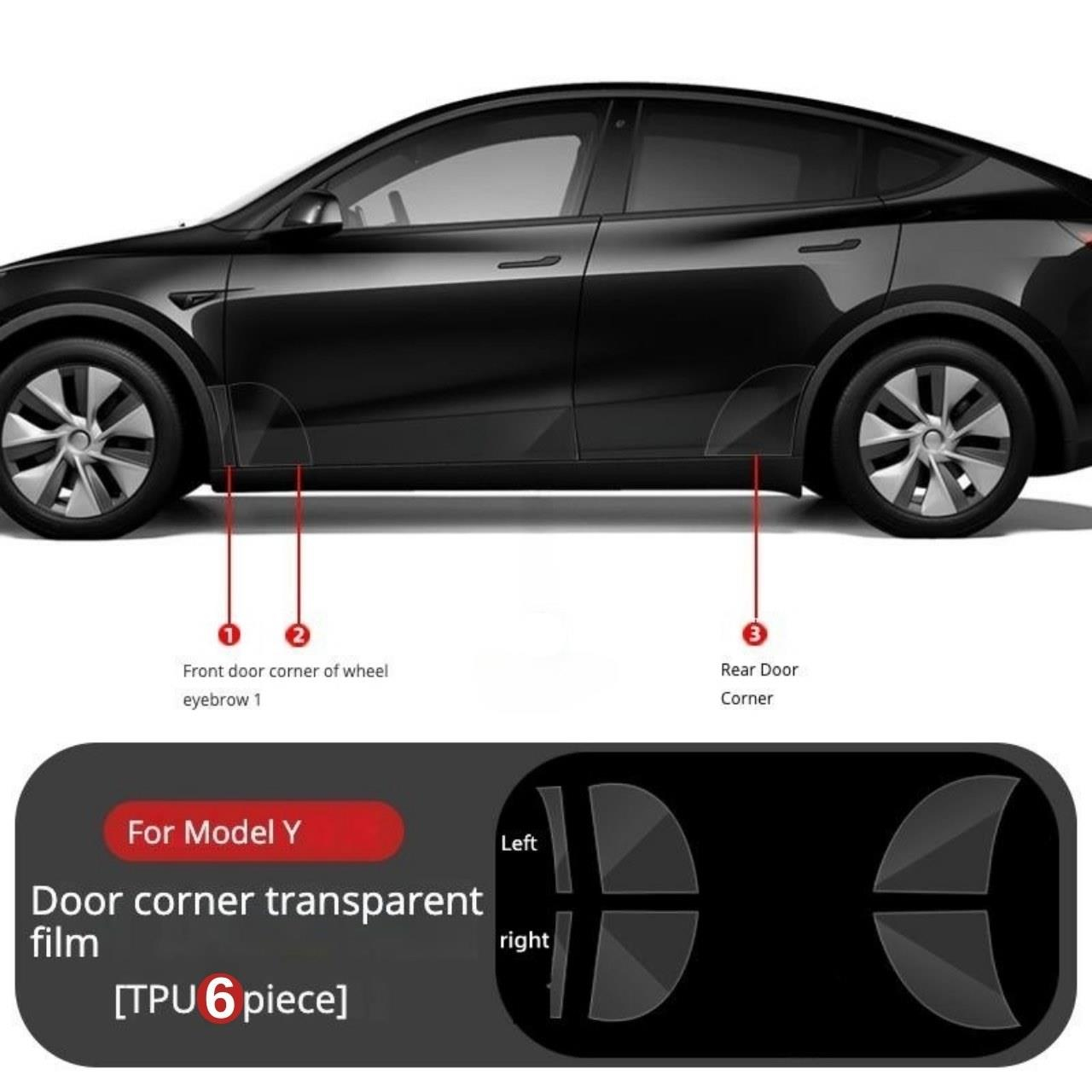 Tesla Model Y 8 Parça Ppf Koruma Boya Koruma
