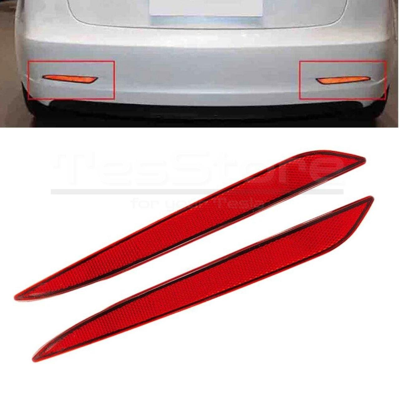Tesla Model Y Arka Tampon Reflektörü (Sağ)