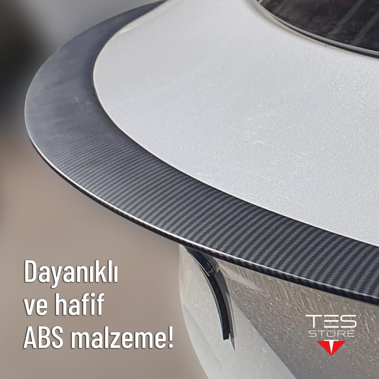 Tesla Model Y Karbon Görünüm Spoiler