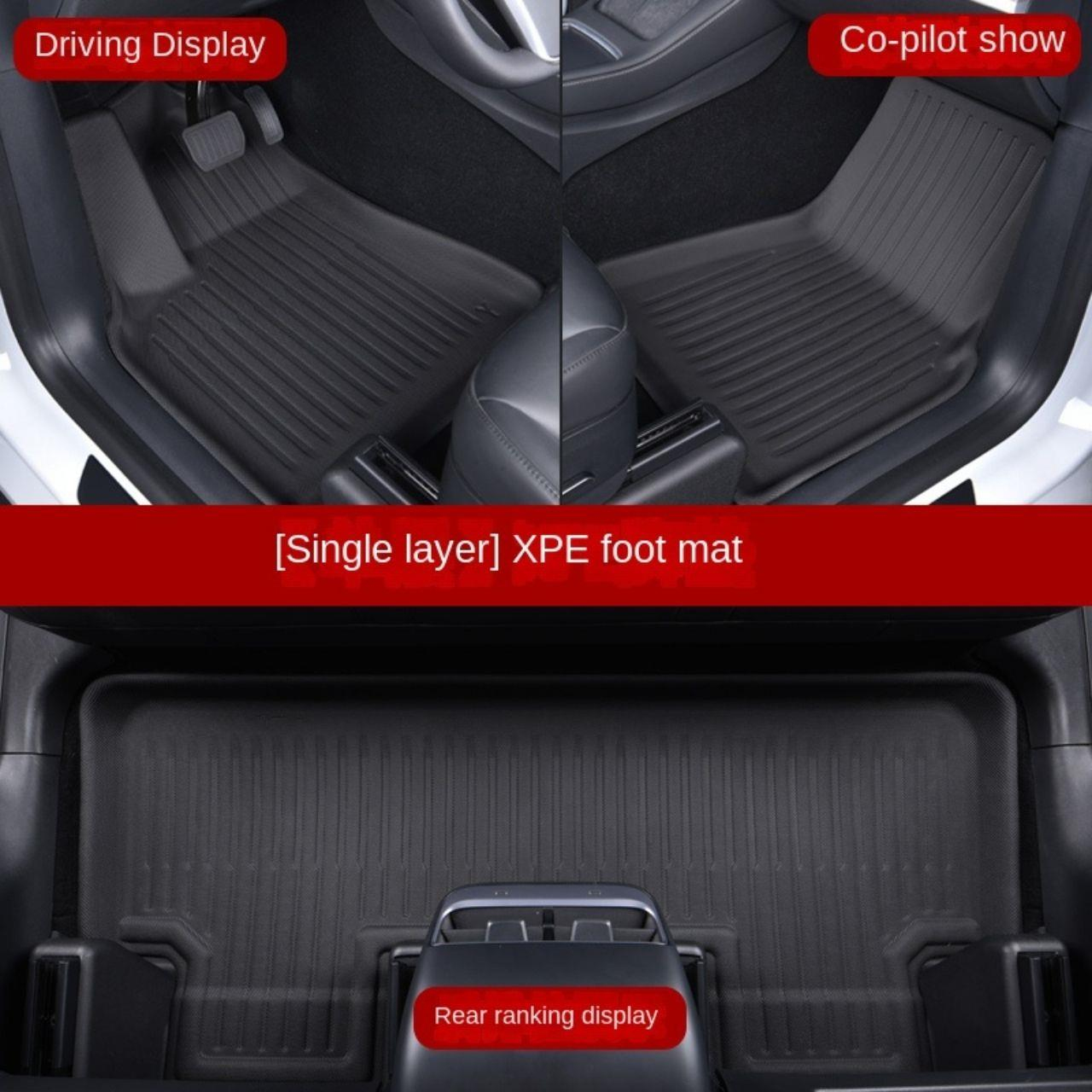 Tesla Model Y XPE Paspas Bagaj Havuz Seti Model 2
