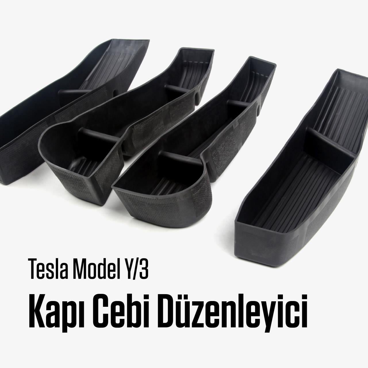 Tesla Model Y/3 Kapı Cebi Düzenleyici