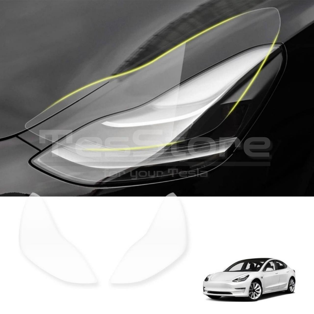 Tesla Model Y/3 PPF Far Koruması