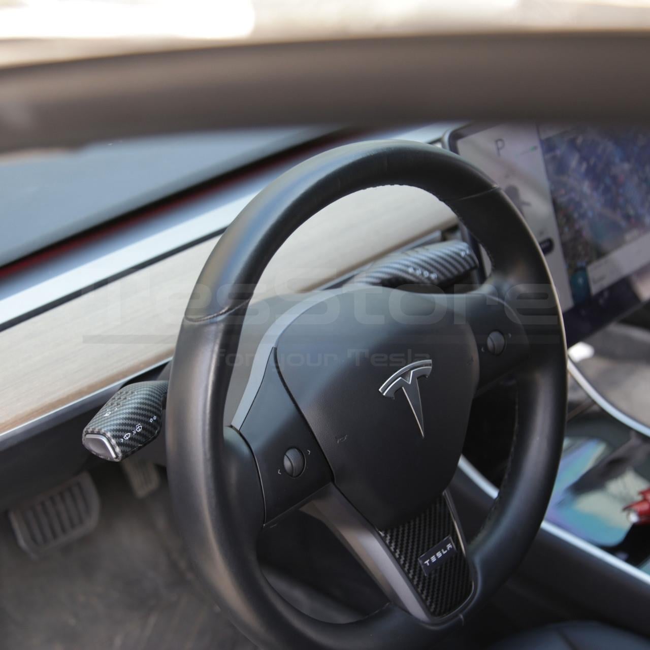 Tesla Model Y/3 Sinyal&Vites Karbon Kaplama