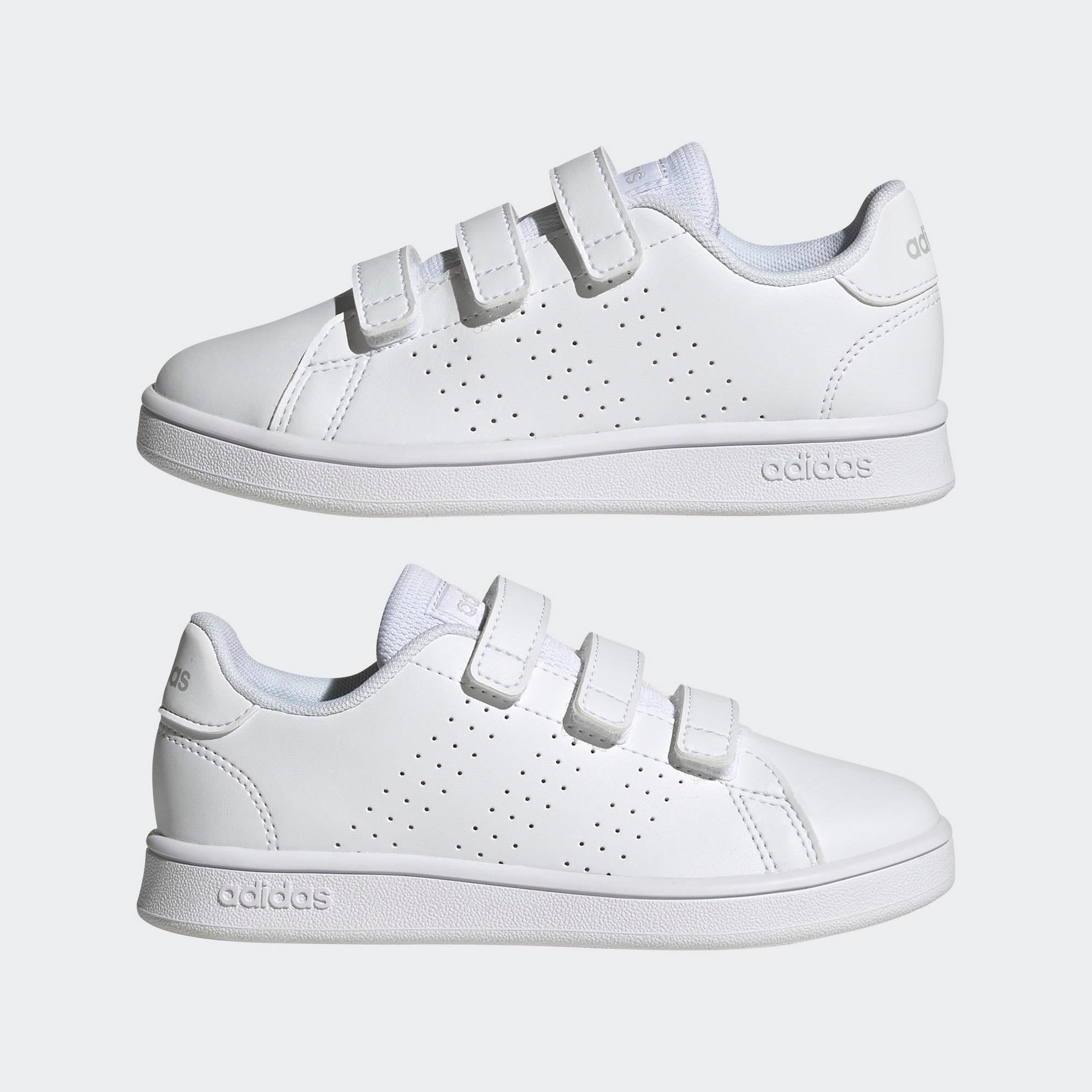 Adidas-Adidas Advantage Cf C Çocuk Beyaz Sneaker Ayakkabı-Sneaker-IG2517
