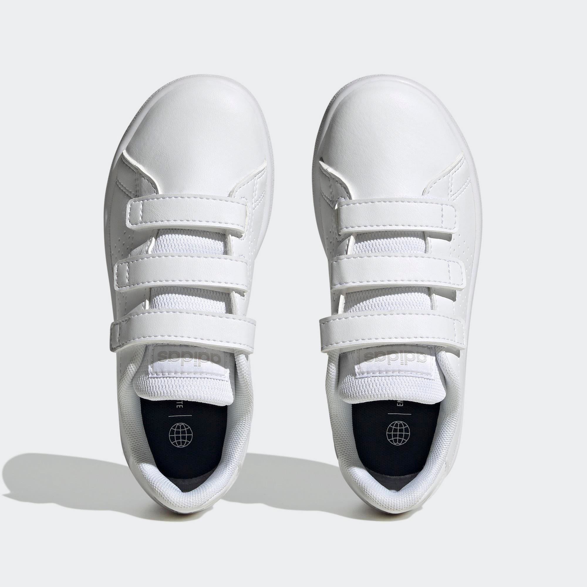 Adidas-Adidas Advantage Cf C Çocuk Beyaz Sneaker Ayakkabı-Sneaker-IG2517