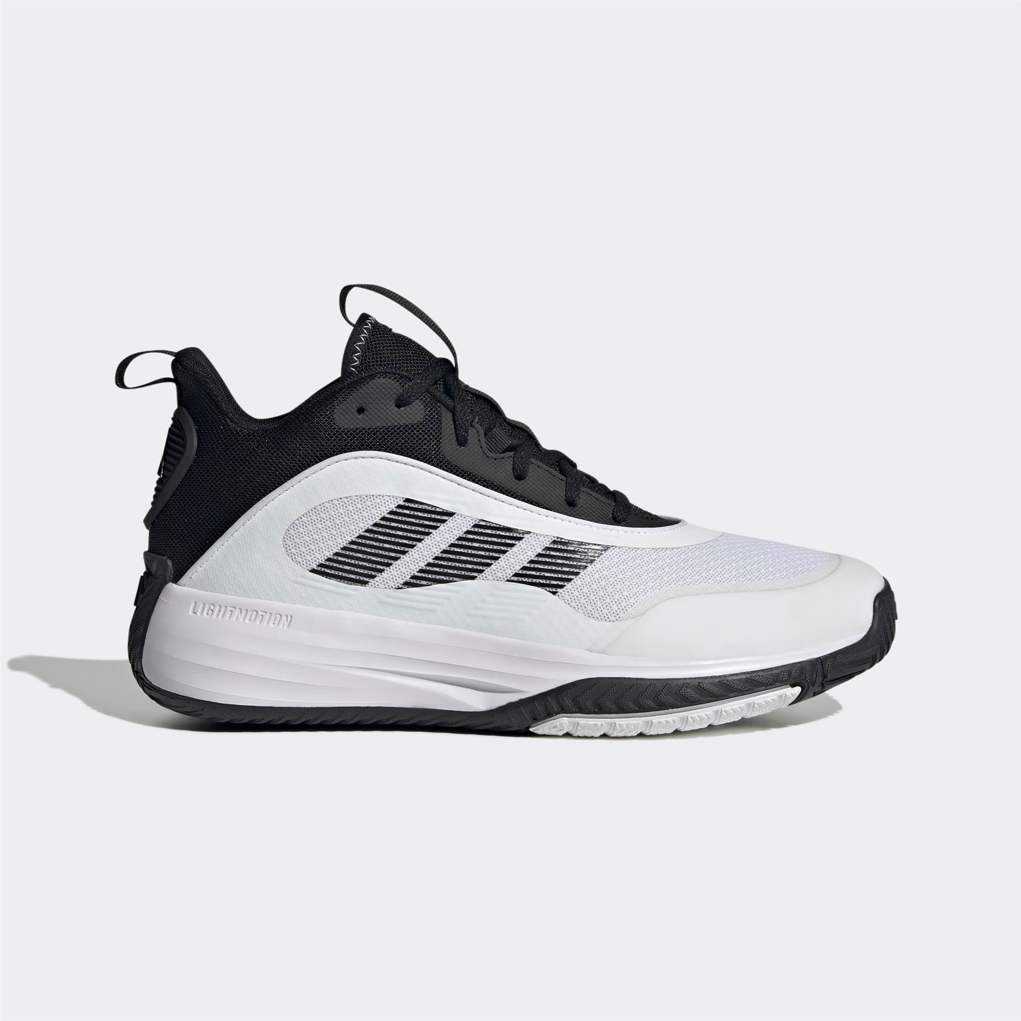 Adidas-Adidas Ownthegame 3.0 Erkek Gri Basketbol Ayakkabı-Basketbol-IF4565