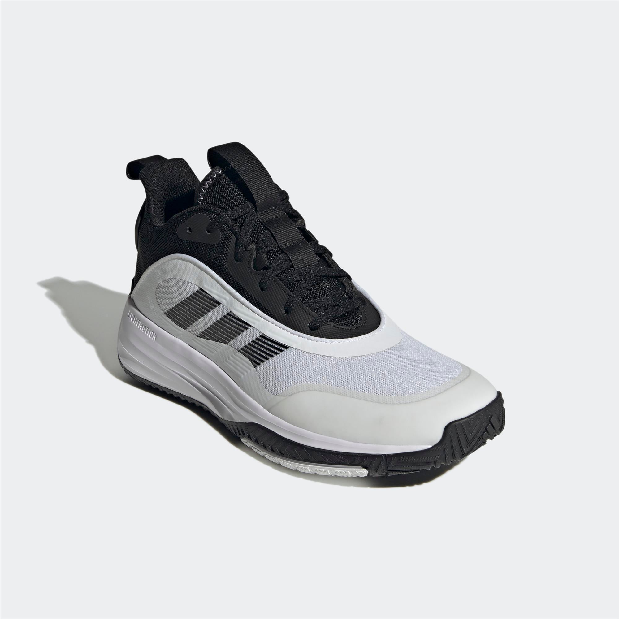 Adidas-Adidas Ownthegame 3.0 Erkek Gri Basketbol Ayakkabı-Basketbol-IF4565