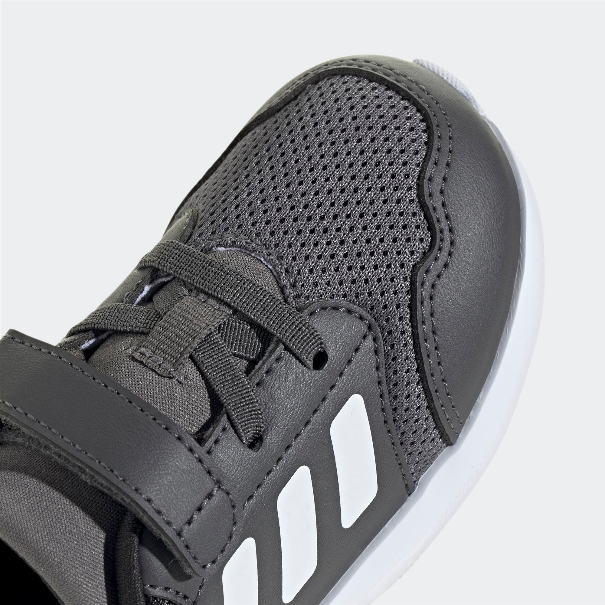 Adidas-Adidas Tensaur Run 3.0 EL I Çocuk Siyah Koşu Ayakkabısı-Koşu&Yürüyüş-IE6013