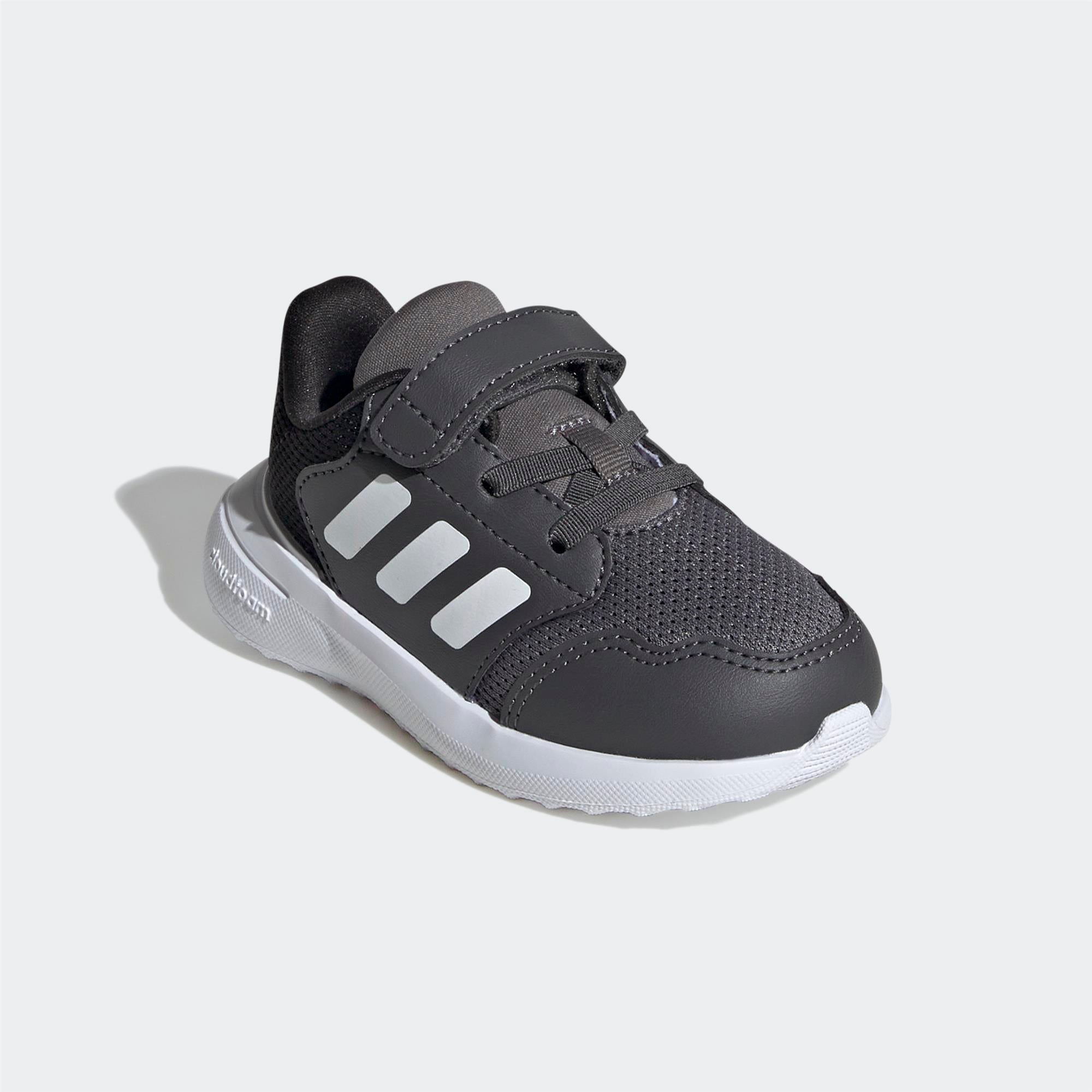 Adidas-Adidas Tensaur Run 3.0 EL I Çocuk Siyah Koşu Ayakkabısı-Koşu&Yürüyüş-IE6013
