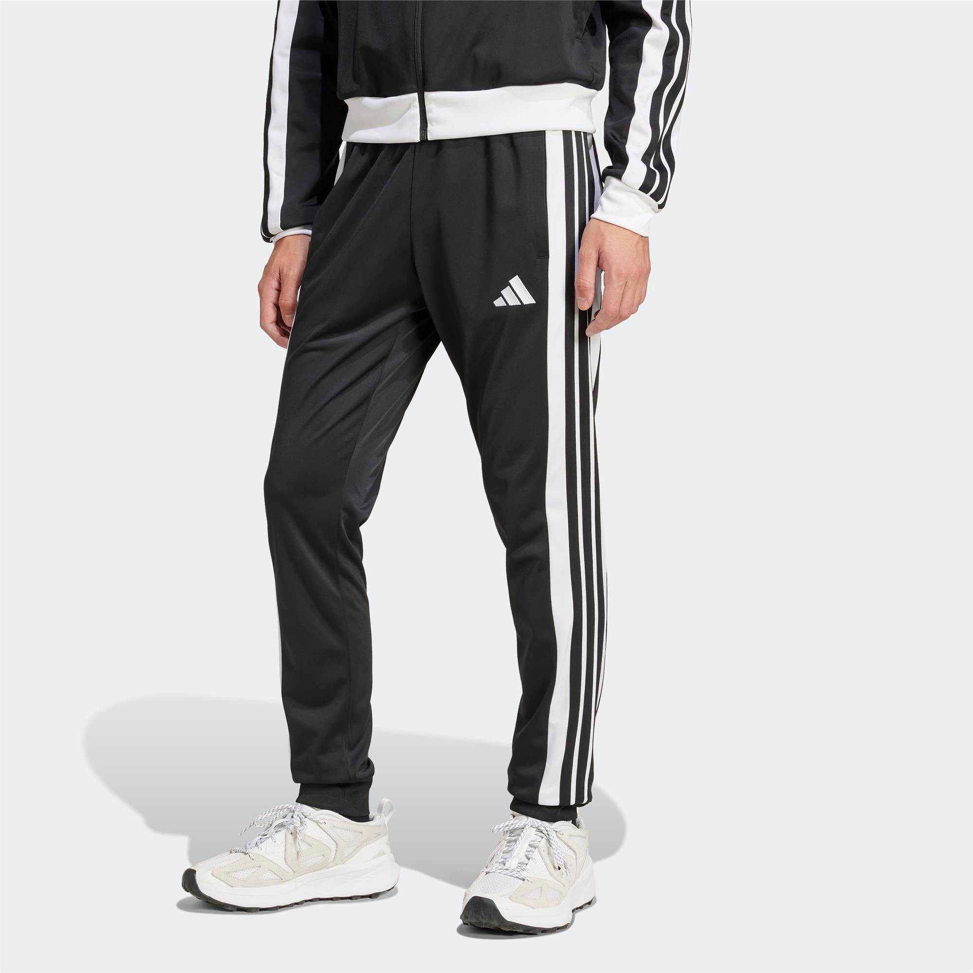 Adidas-Stripes Tricot Regular Fit Colorblock-Eşorfman Altı-JI8830