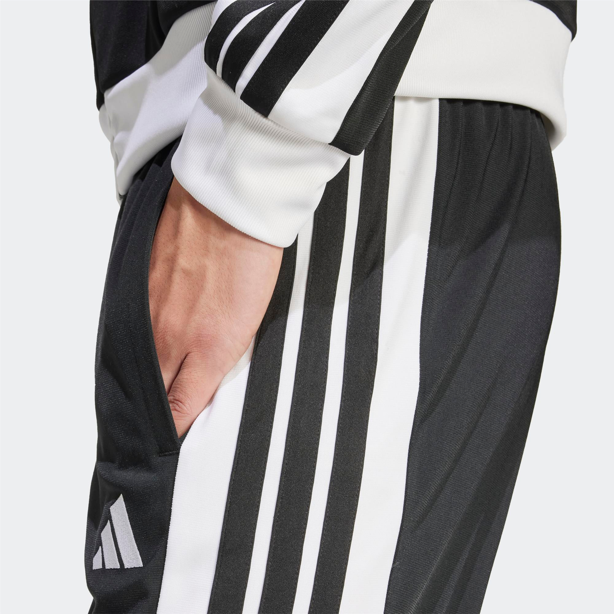 Adidas-Stripes Tricot Regular Fit Colorblock-Eşorfman Altı-JI8830