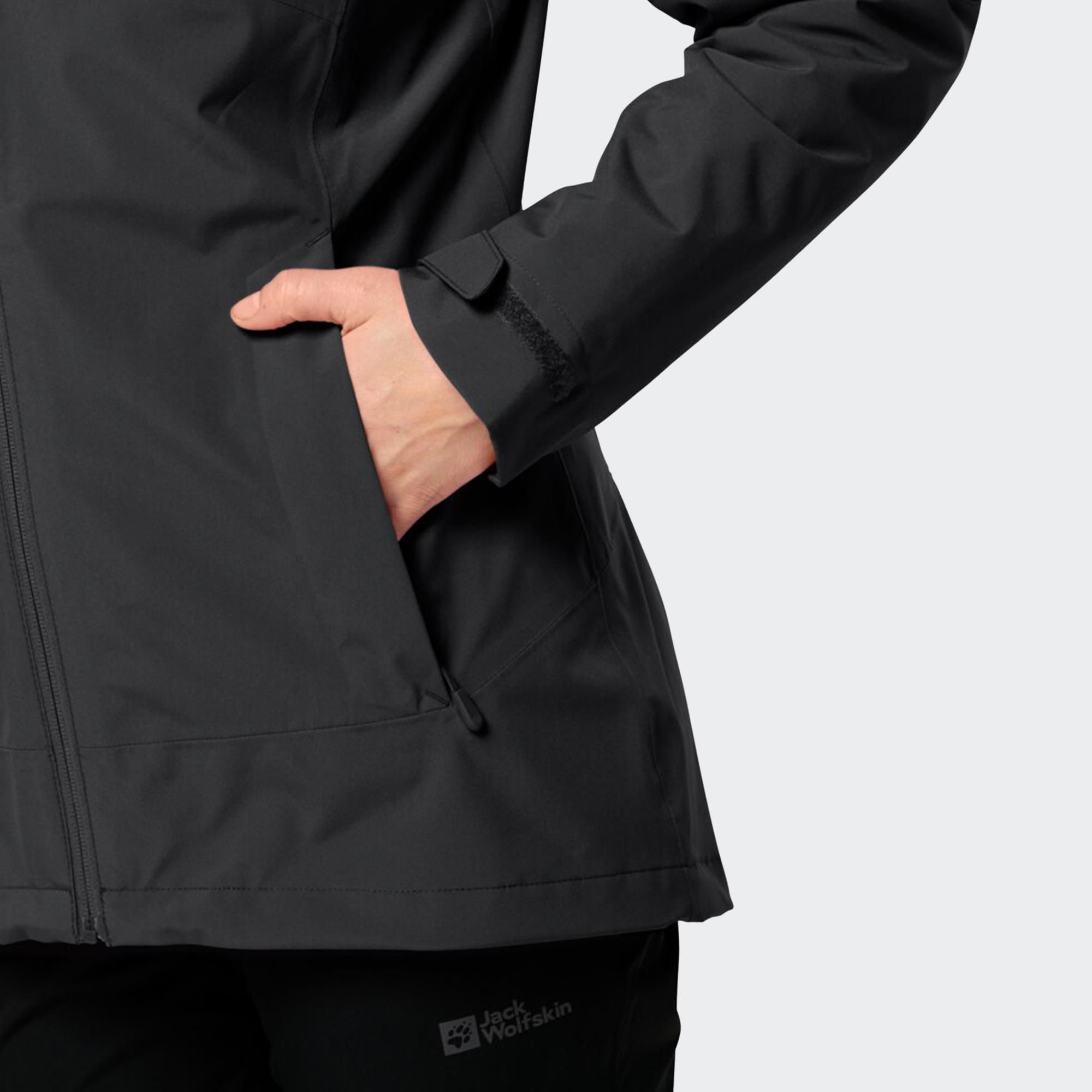 Jack Wolfskin-Moonrıse 3In1 Jkt W-Outdoor Ceket-1115621-6000