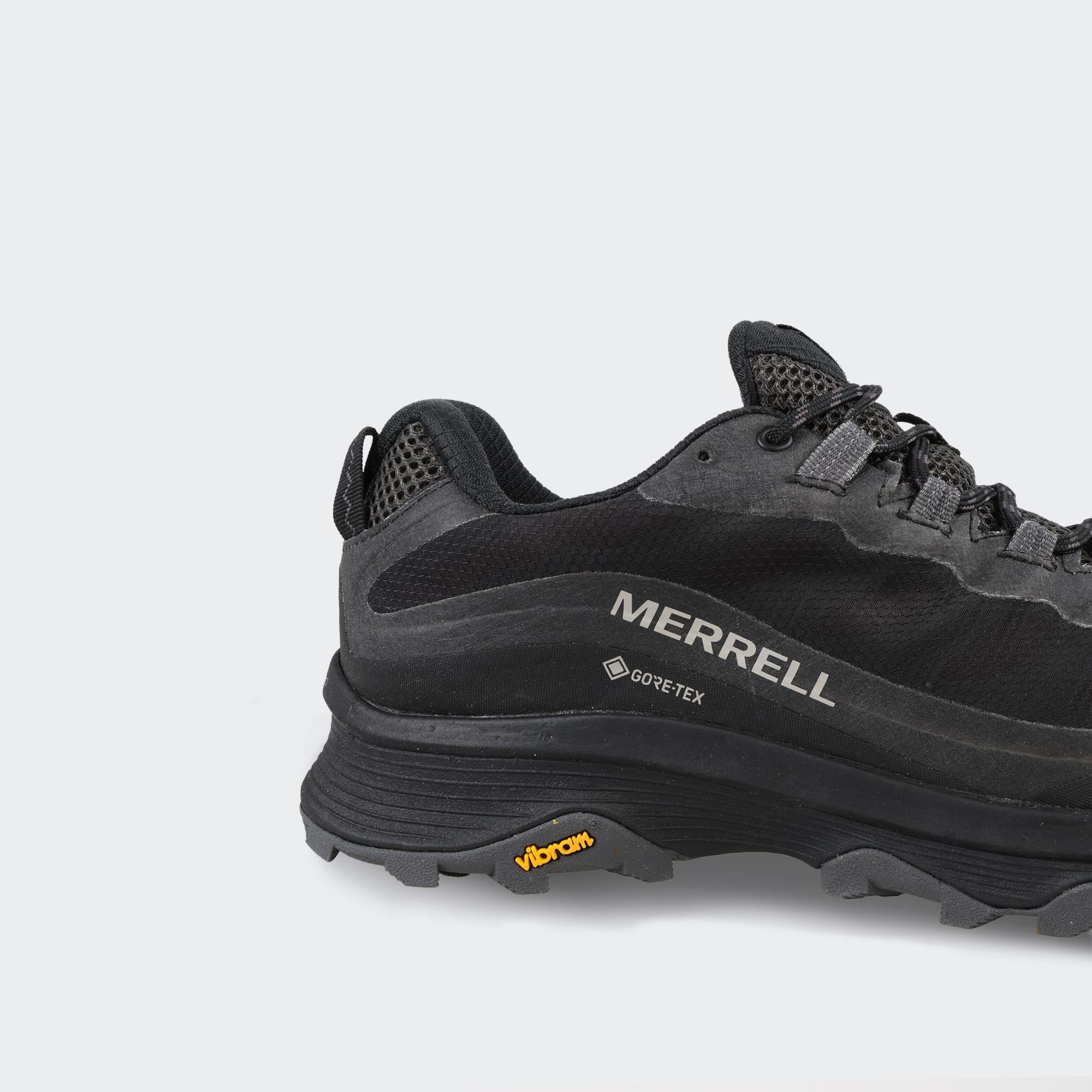 Merrell-Merrell Moab Speed Gore-Tex Erkek Siyah Outdoor Ayakkabı-Outdoor-J067083