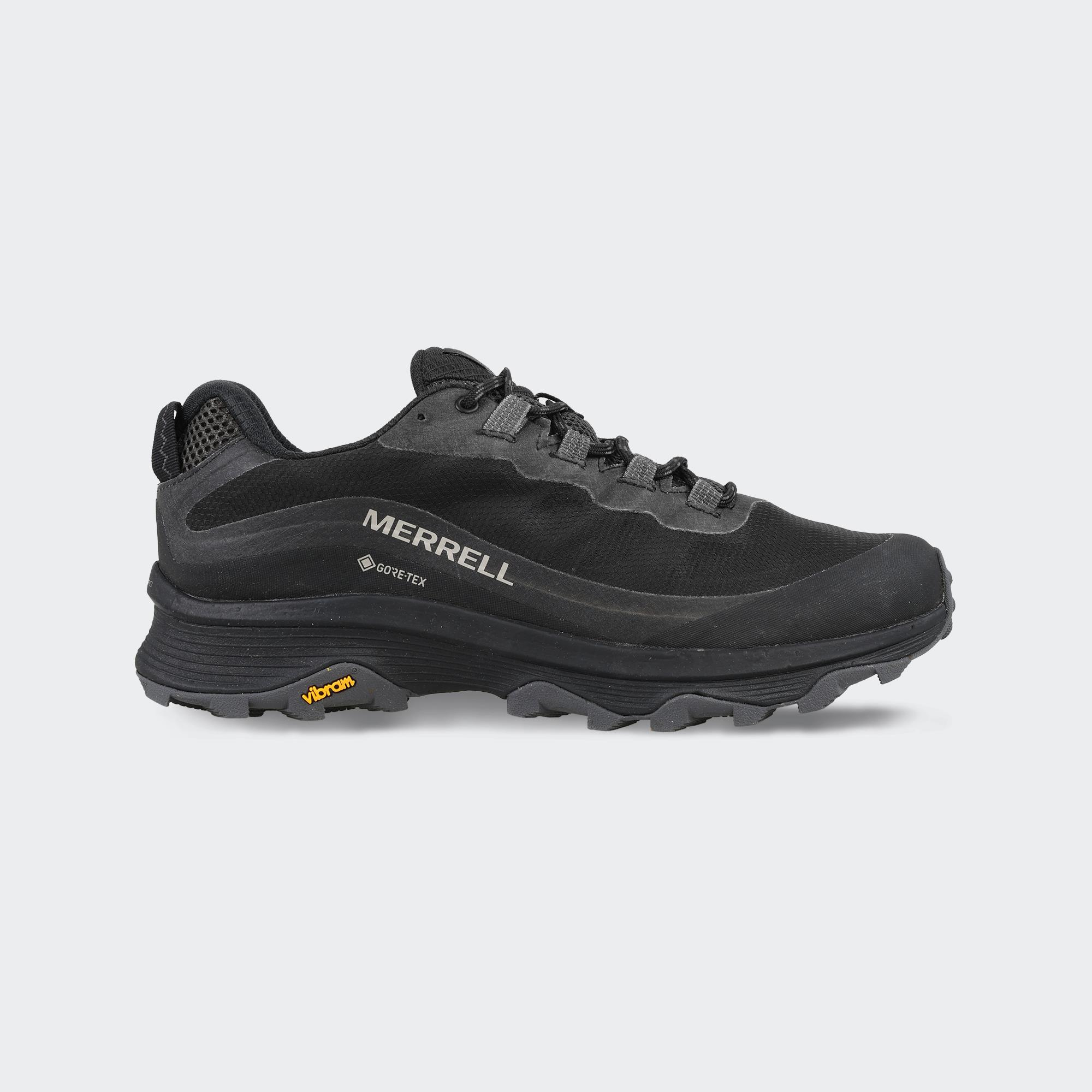 Merrell-Merrell Moab Speed Gore-Tex Erkek Siyah Outdoor Ayakkabı-Outdoor-J067083