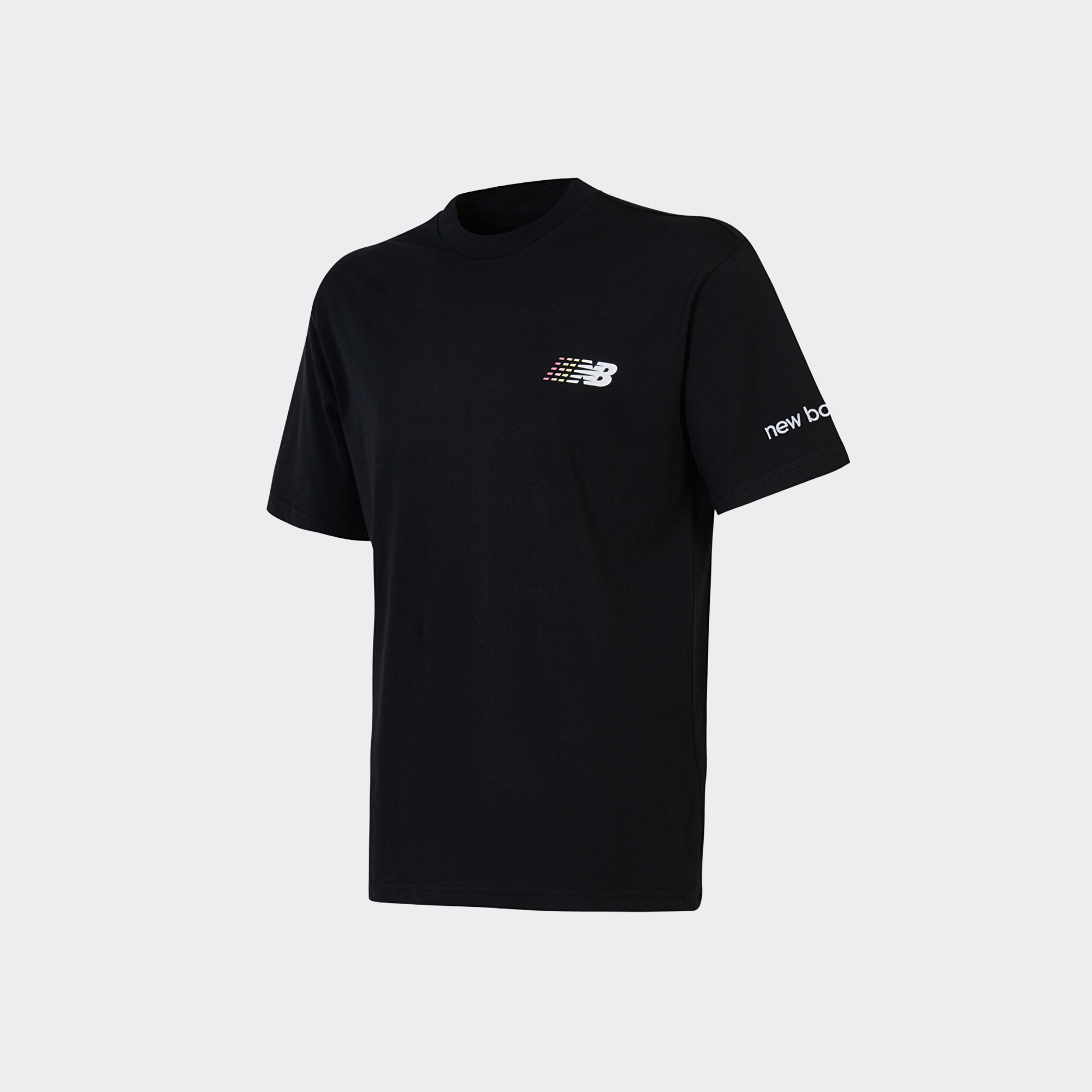 New Balance-NB Lifestyle Men T-Shirt-T-Shirt-MNT1644-BKS
