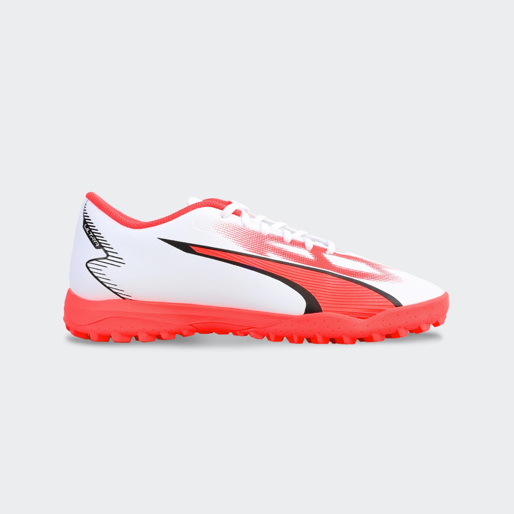 Puma-Puma Ultra Play TT Erkek Beyaz Futbol Ayakkabısı-Futbol-10752801