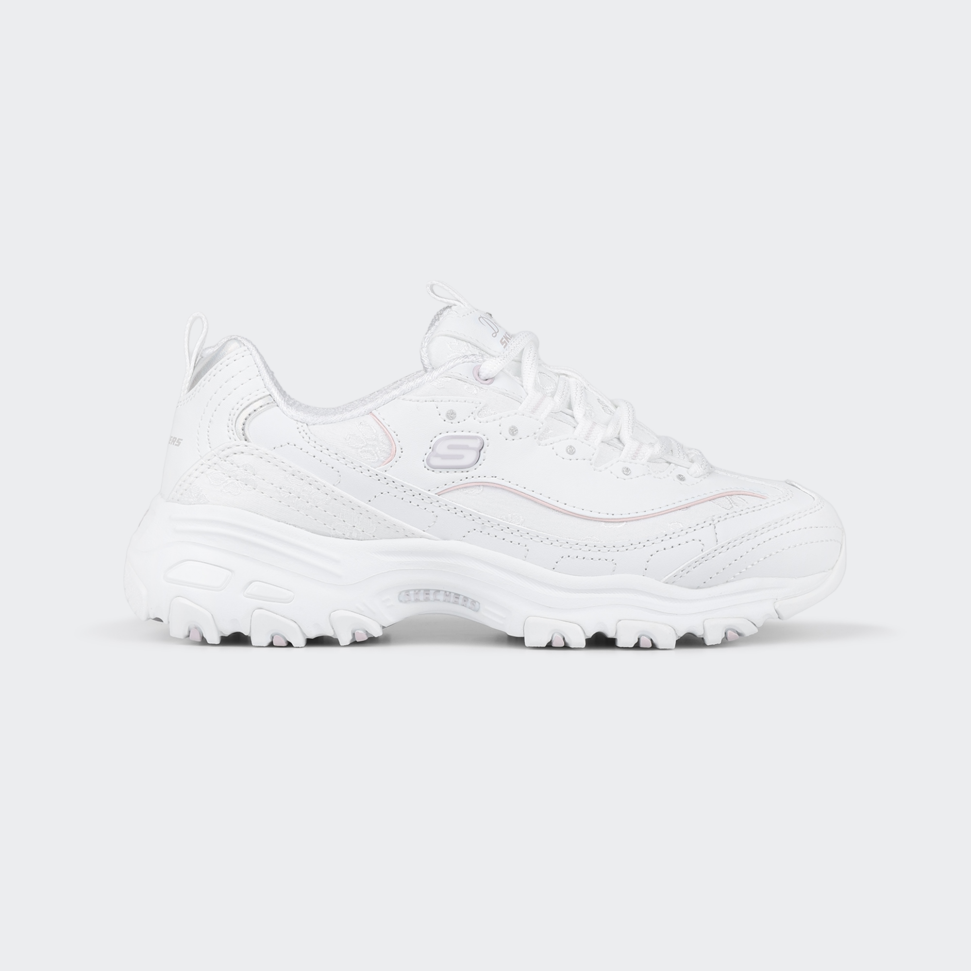 Skechers-D'Lites - Finest Pick-Sneaker-150038WHT375