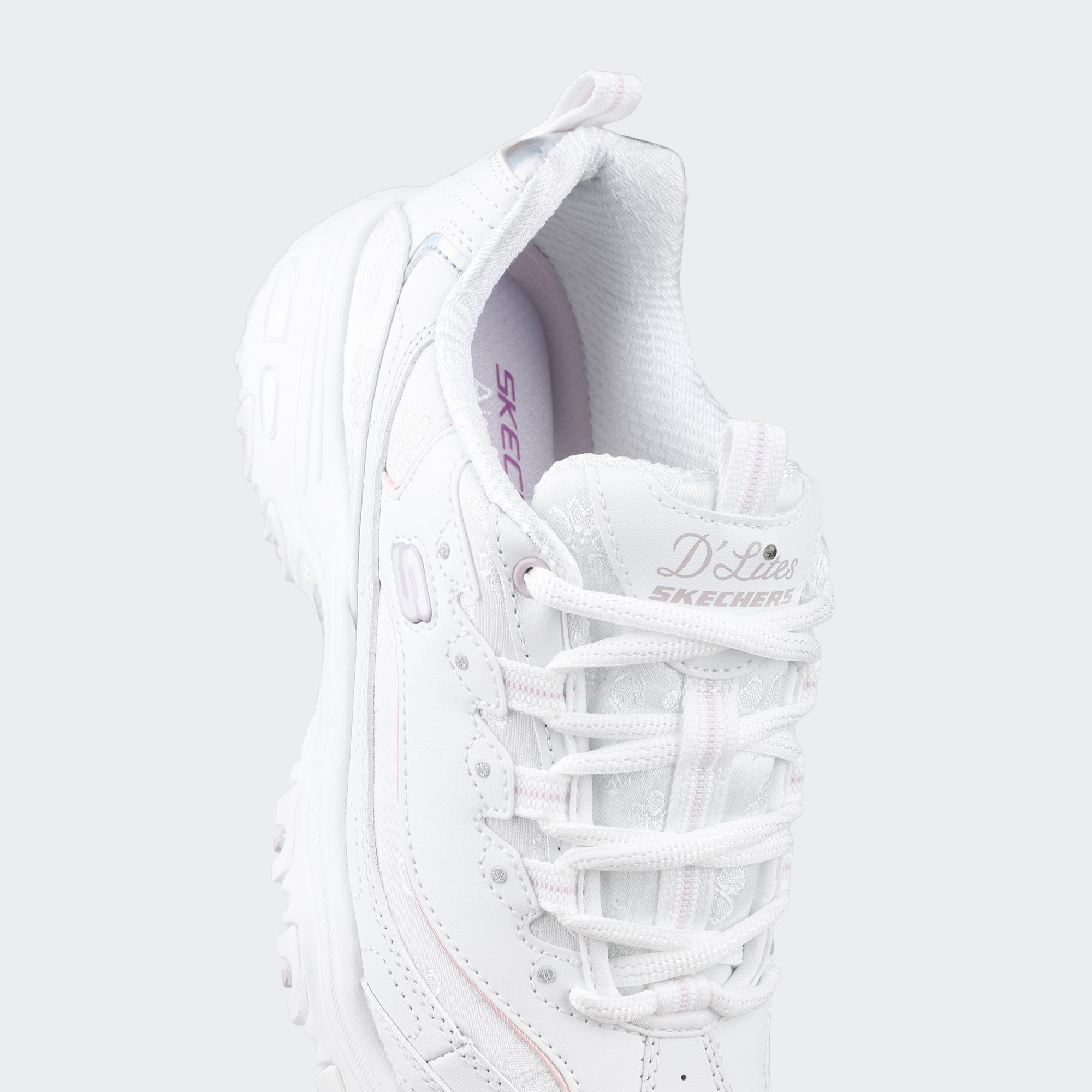 Skechers-D'Lites - Finest Pick-Sneaker-150038WHT375