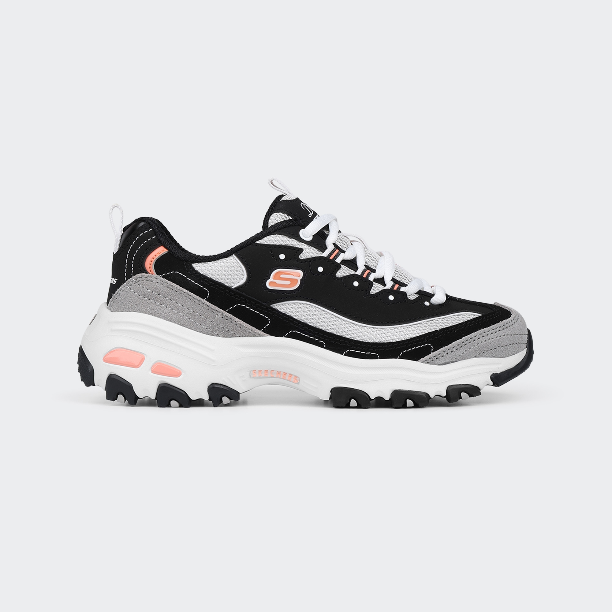 Skechers-D'Lites - New Journey-Sneaker-11947BKWG36
