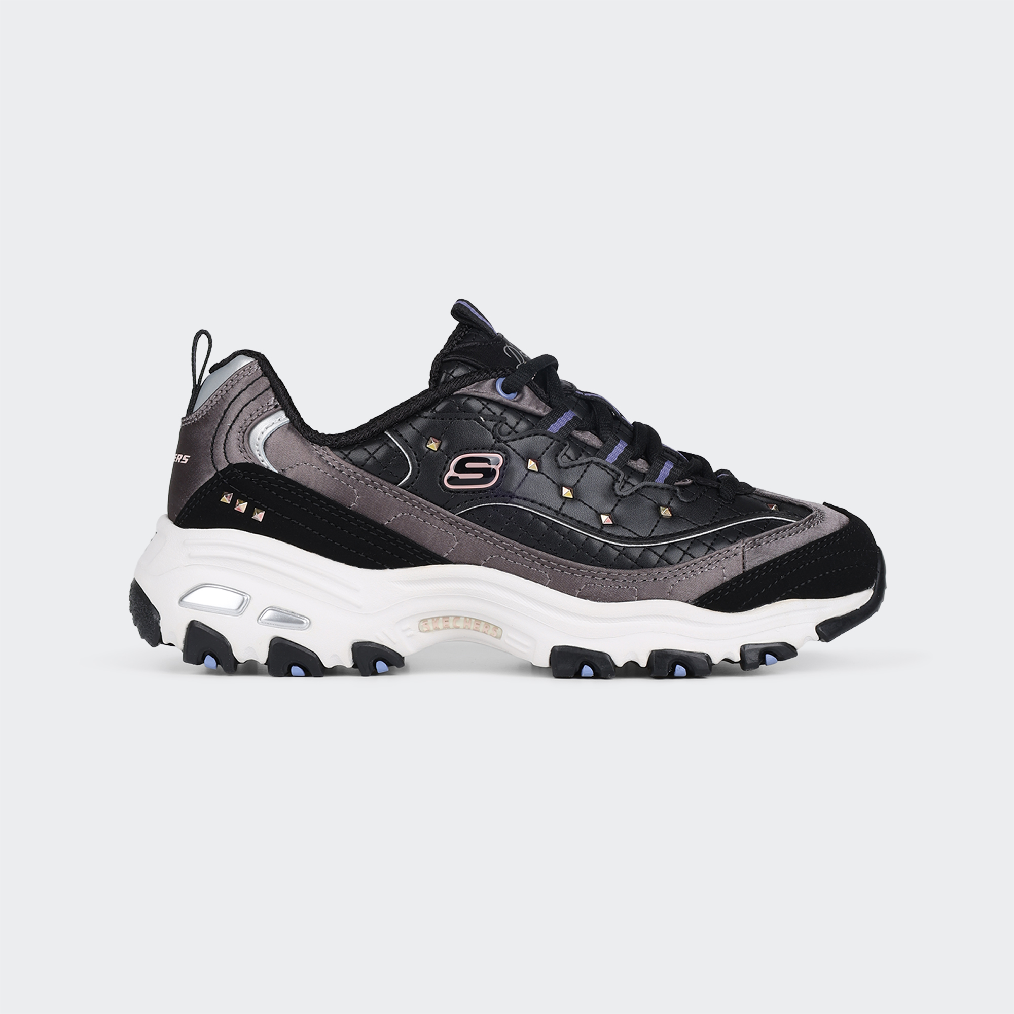 Skechers-D'Lites - Vibrant Night-Sneaker-149630BKSL