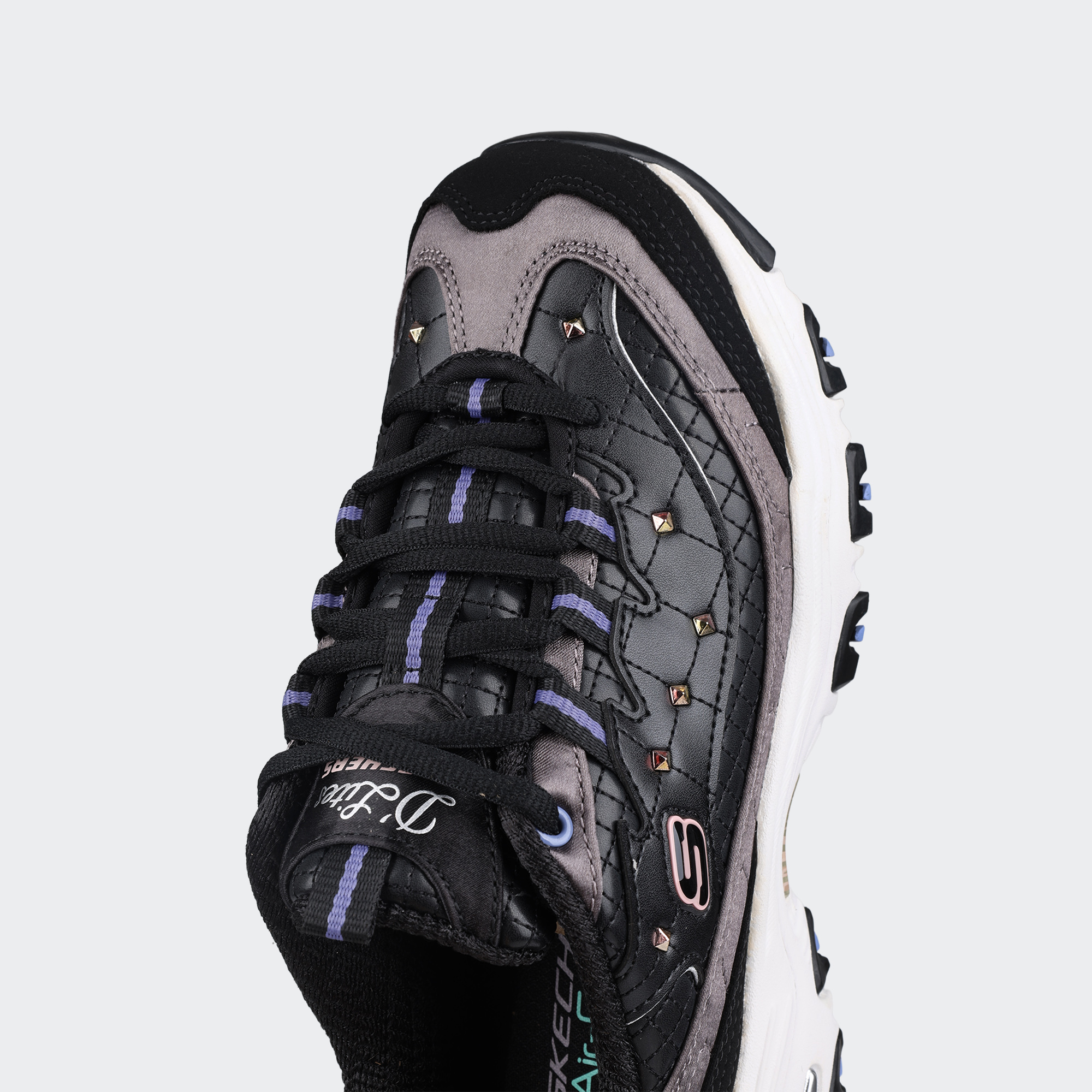 Skechers-D'Lites - Vibrant Night-Sneaker-149630BKSL