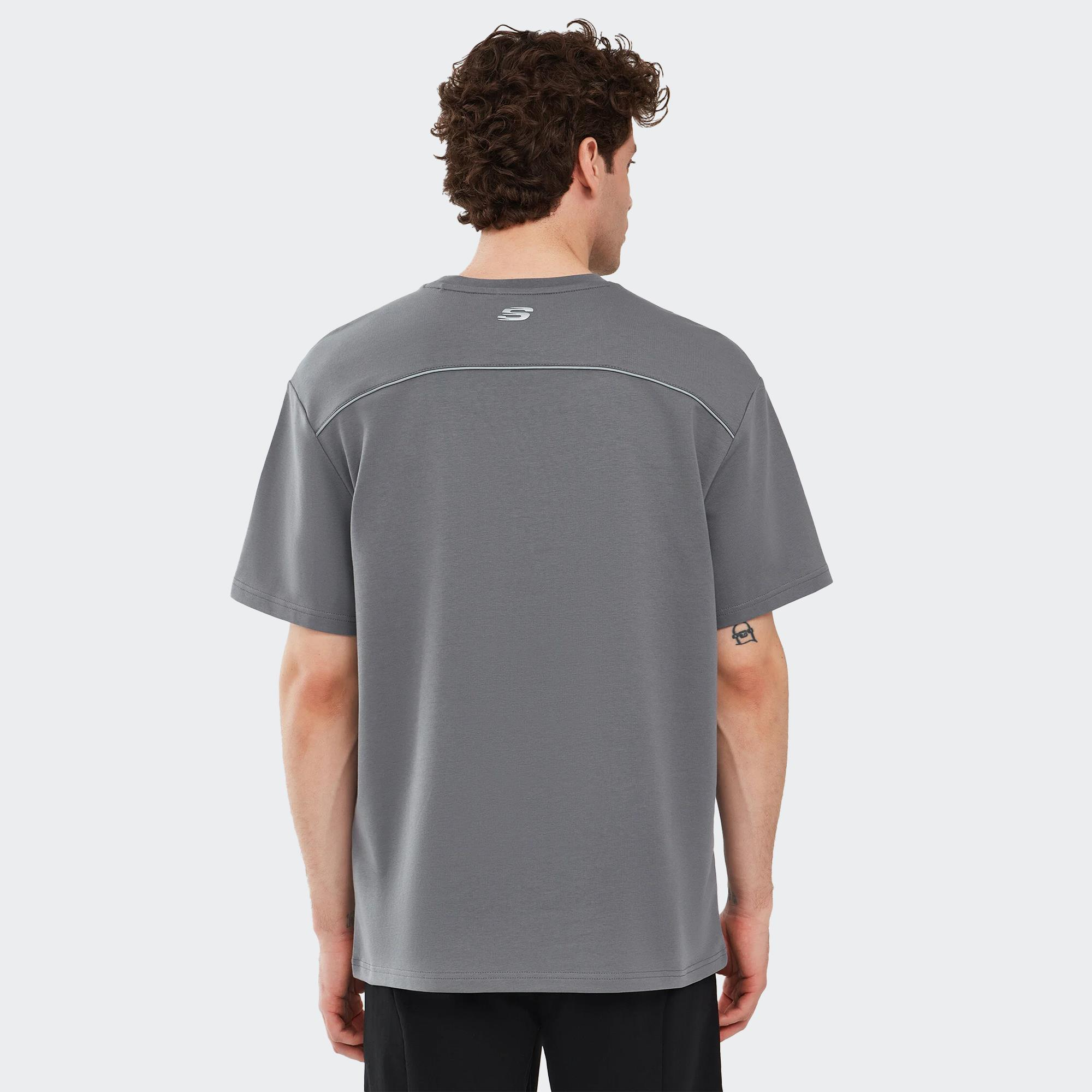 Skechers-Graphic T-shirt M Short Sleeve-T-Shirt-S231094003