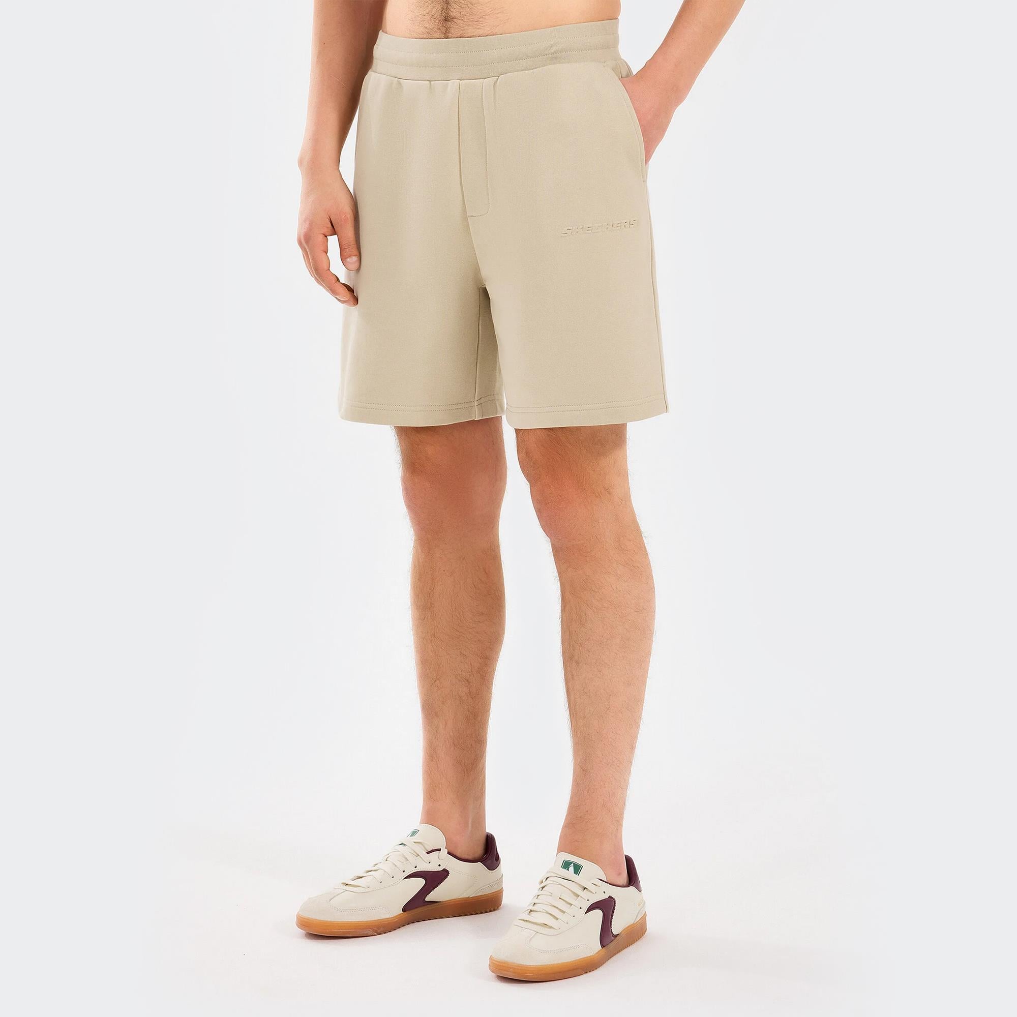 Skechers-M Essential Sweat Short-Şort-S2510064013