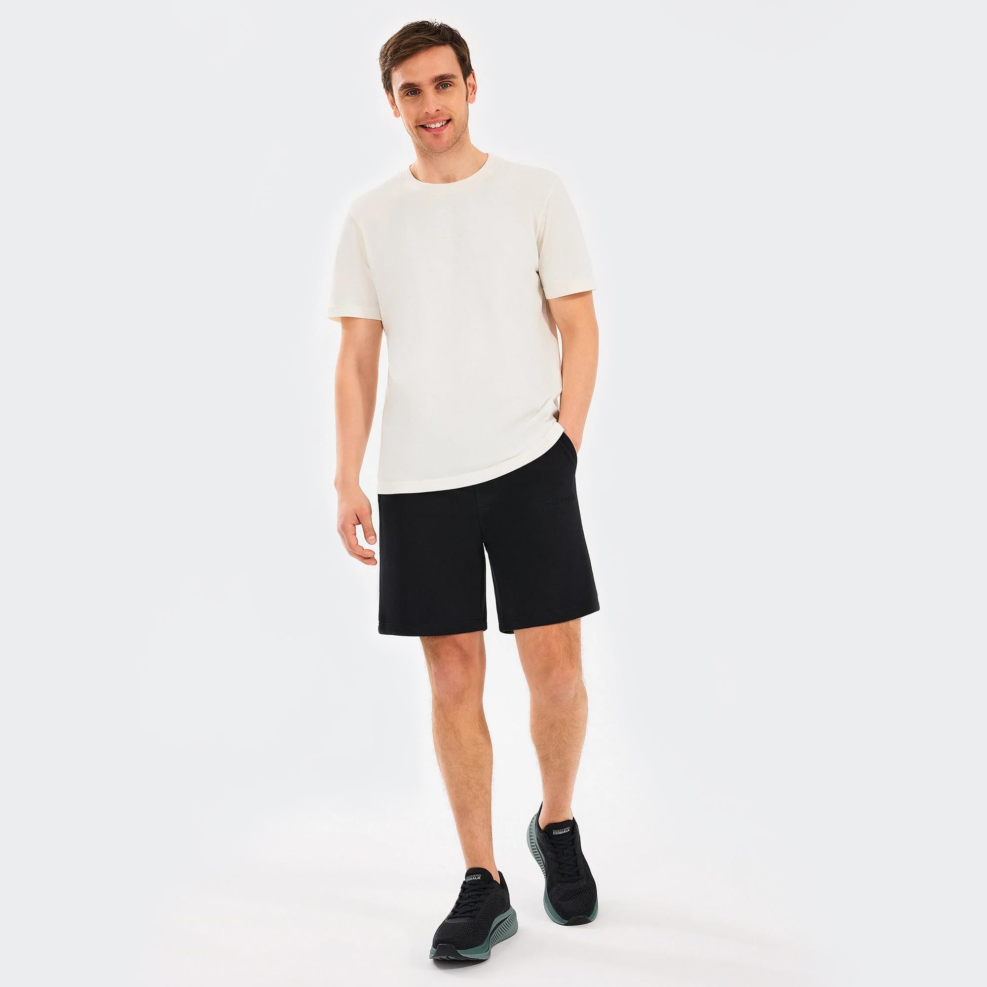 Skechers-M Essential Sweat Short-Şort-S2510064001