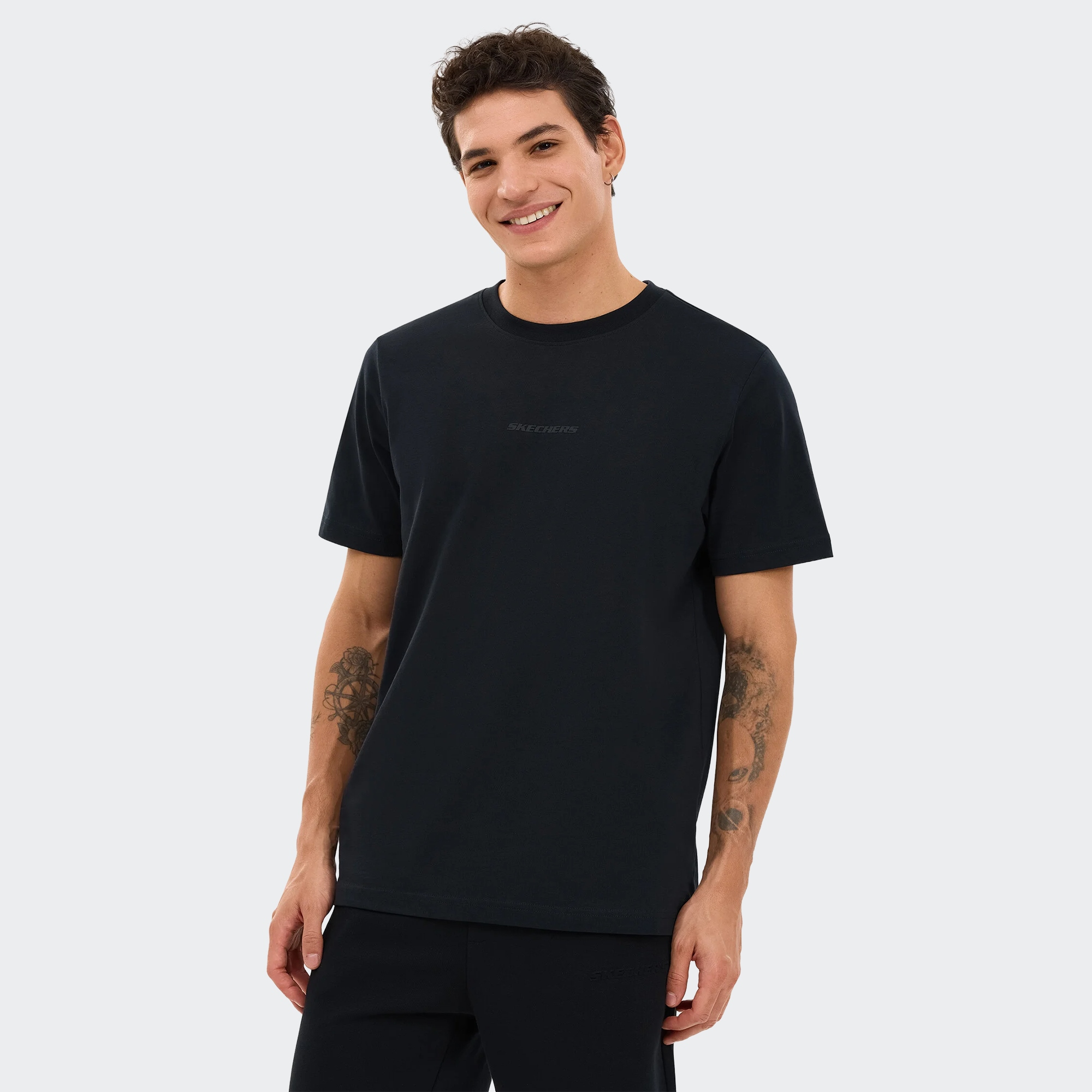 Skechers-M Essential T-Shirt-T-Shirt-S2510017-3817S