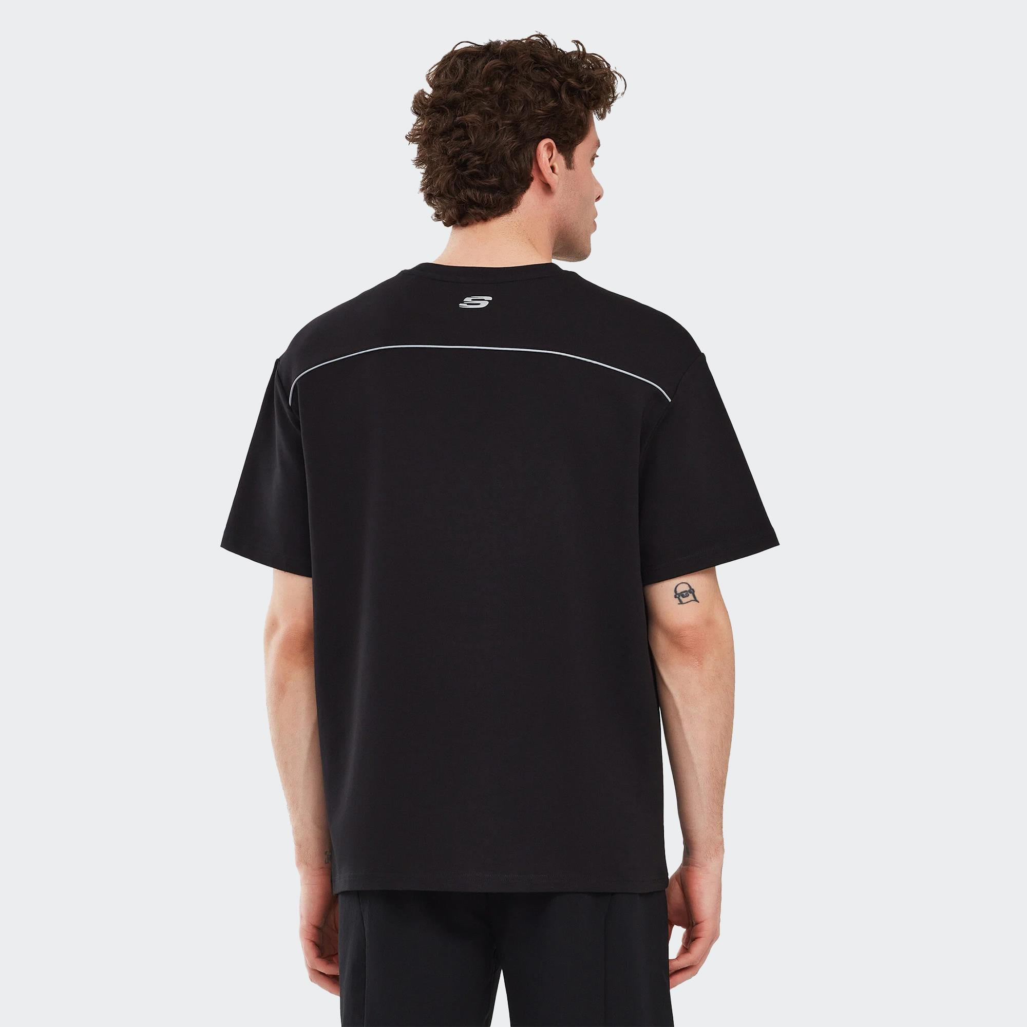 Skechers-M Graphic Tee Reflect Logo Oversize T-shirt-T-Shirt-S231094001