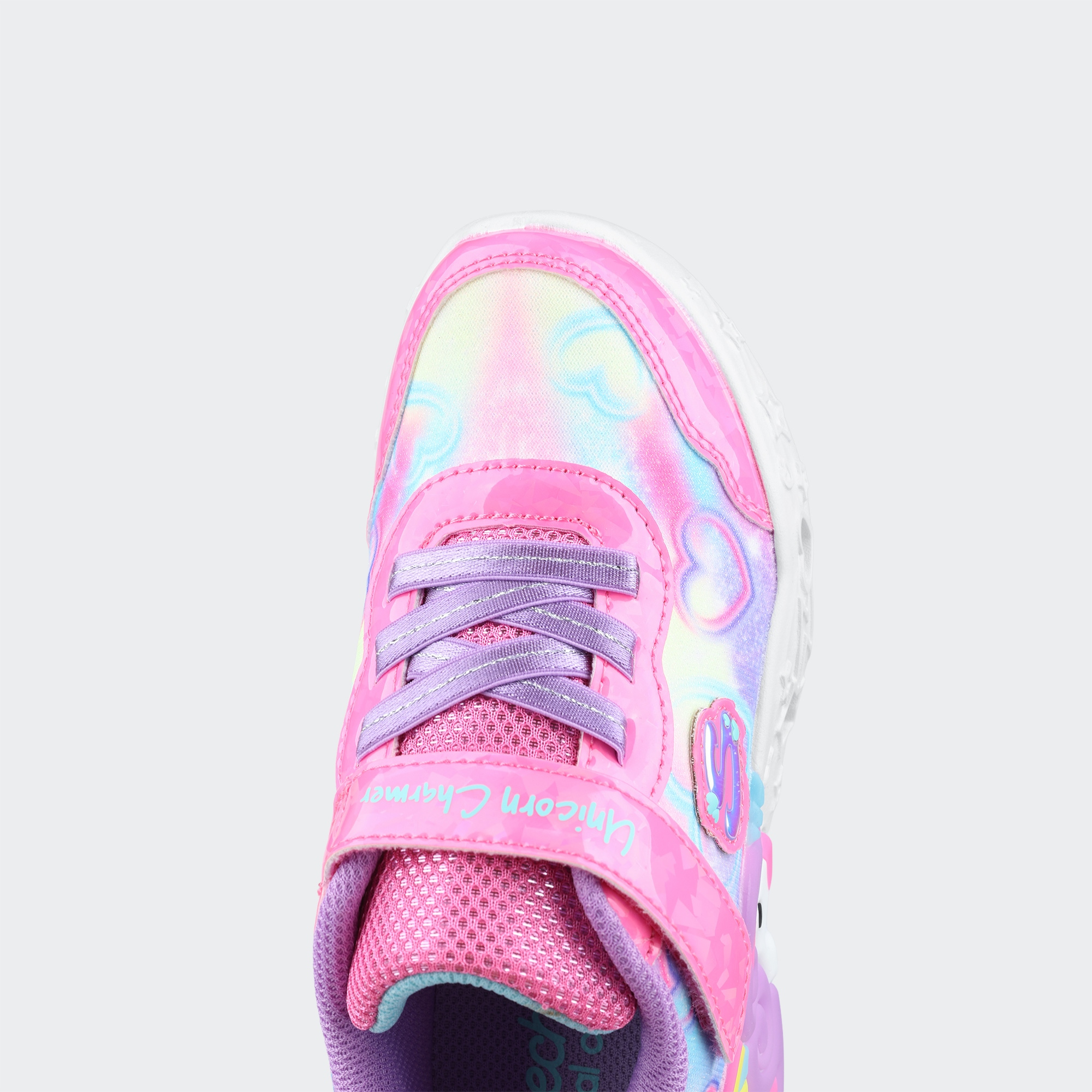 Skechers-S Lights - Unicorn Charmer - Lil Heart Sparkles-Sneaker-303064NPKMT26