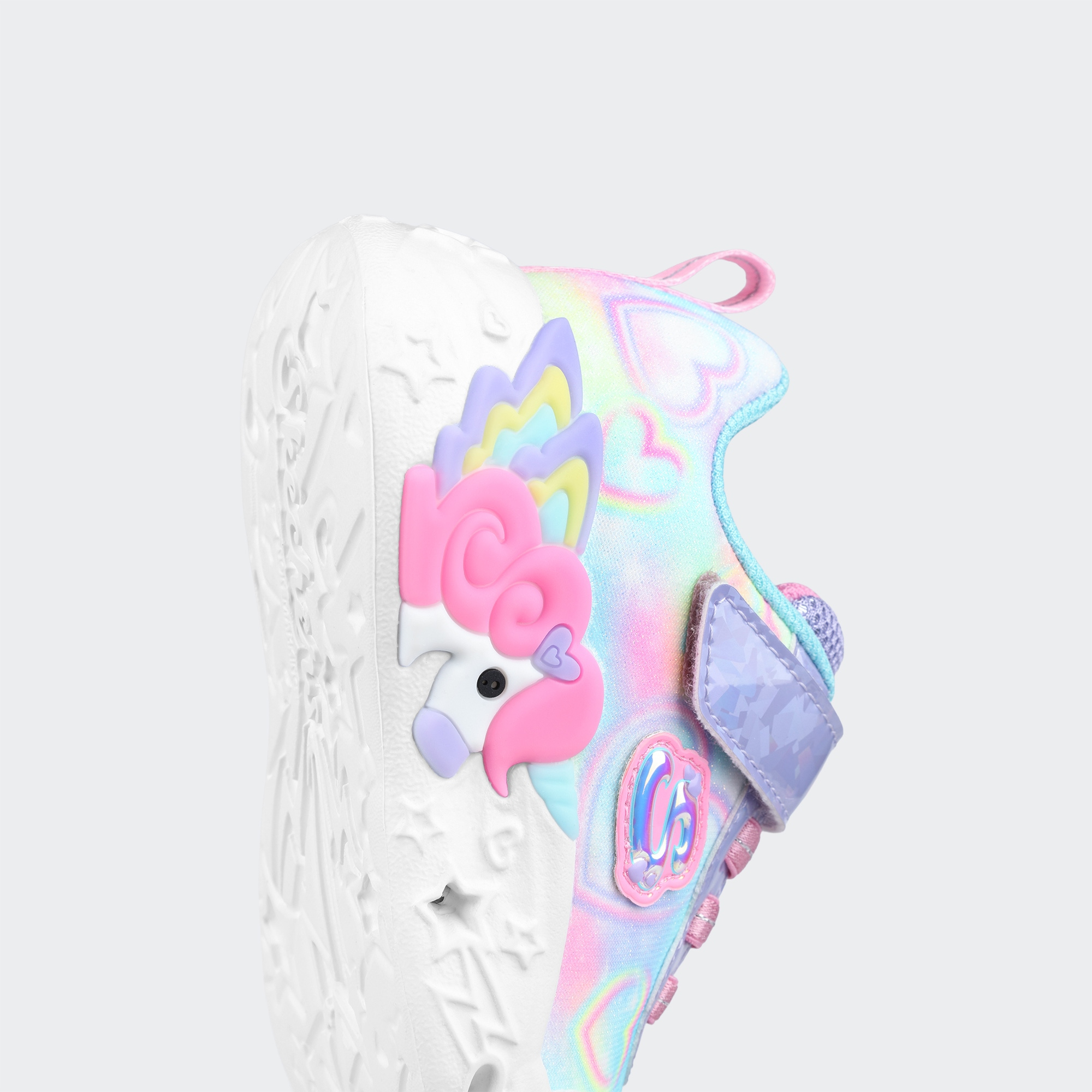 Skechers-S Lights - Unicorn Charmer - Lil Heart Sparkles-Sneaker-303064NLVMT24
