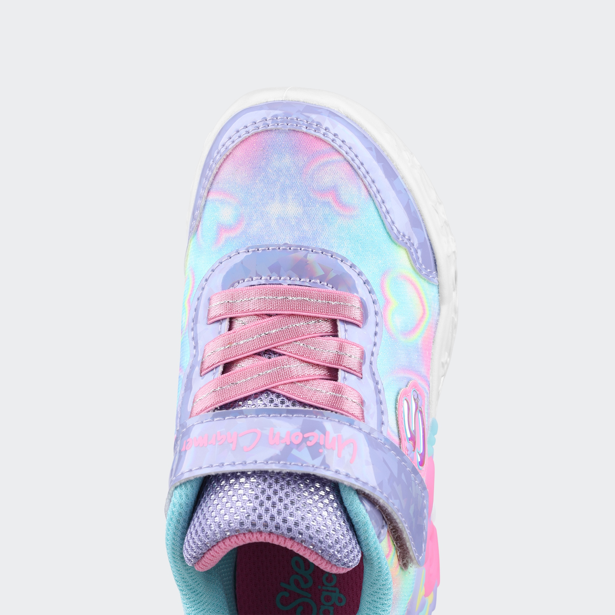Skechers-S Lights - Unicorn Charmer - Lil Heart Sparkles-Sneaker-303064NLVMT24