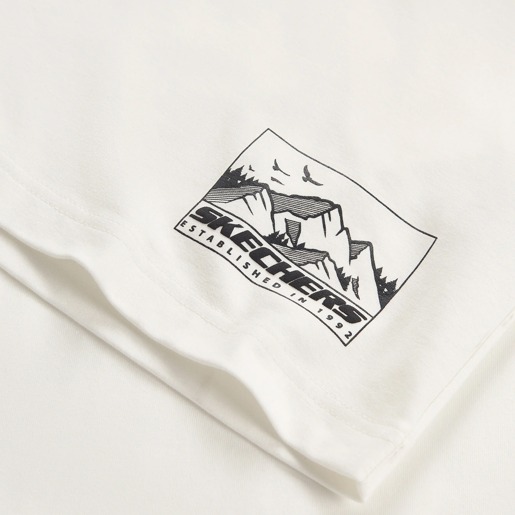 Skechers-Skech Tee Skypeak Crewneck T-Shirt-T-Shirt-S2620057-3855