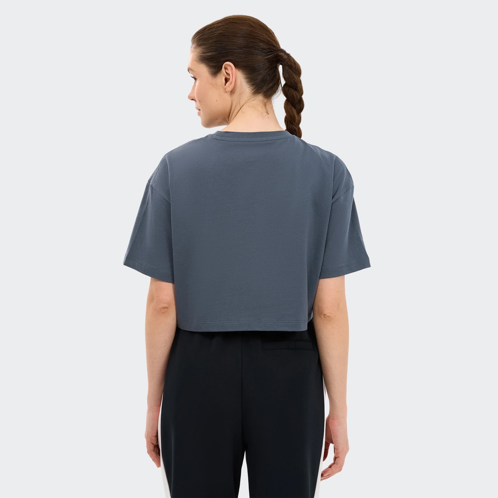 Skechers-W Crop Graphic T-Shirt-T-Shirt-S2610054-3998XS