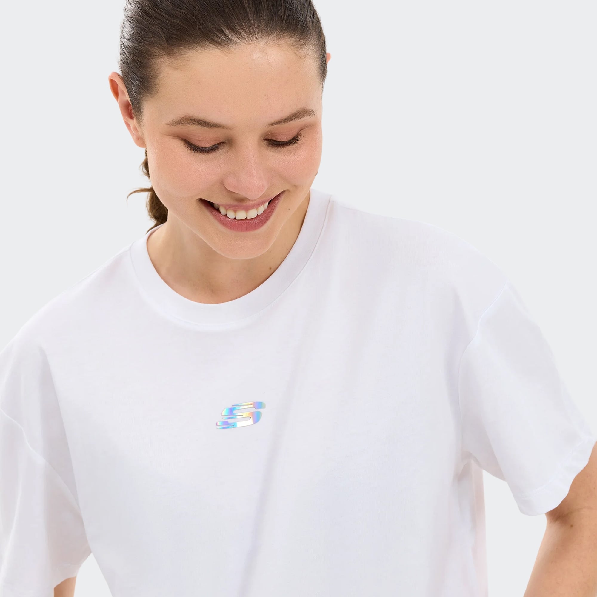Skechers-W Graphic T-Shirt Short Sleeve T-Shirt-T-Shirt-S2610017-2325L