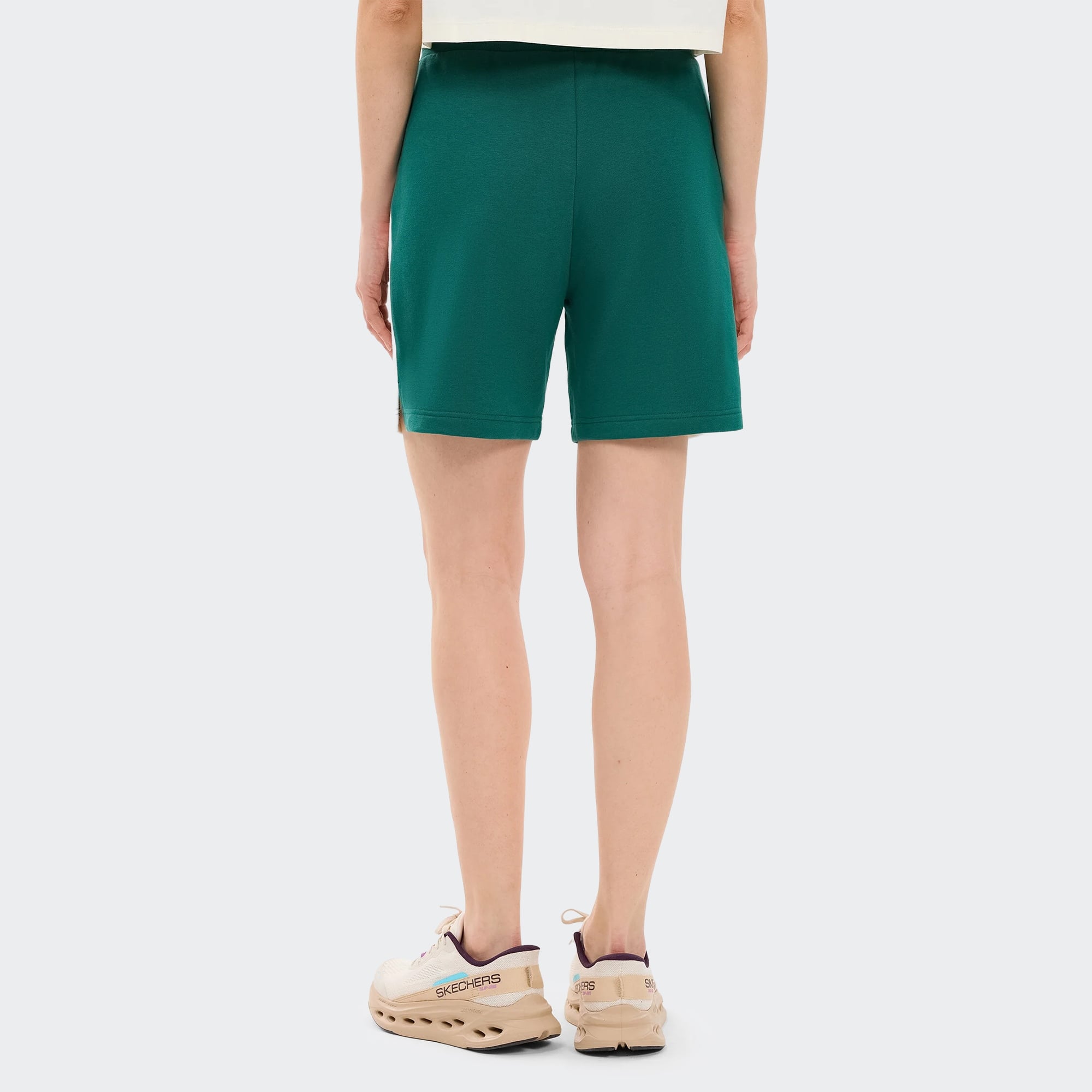 Skechers-W LW Fleece Sweatshort-Şort-S2610041-4222M