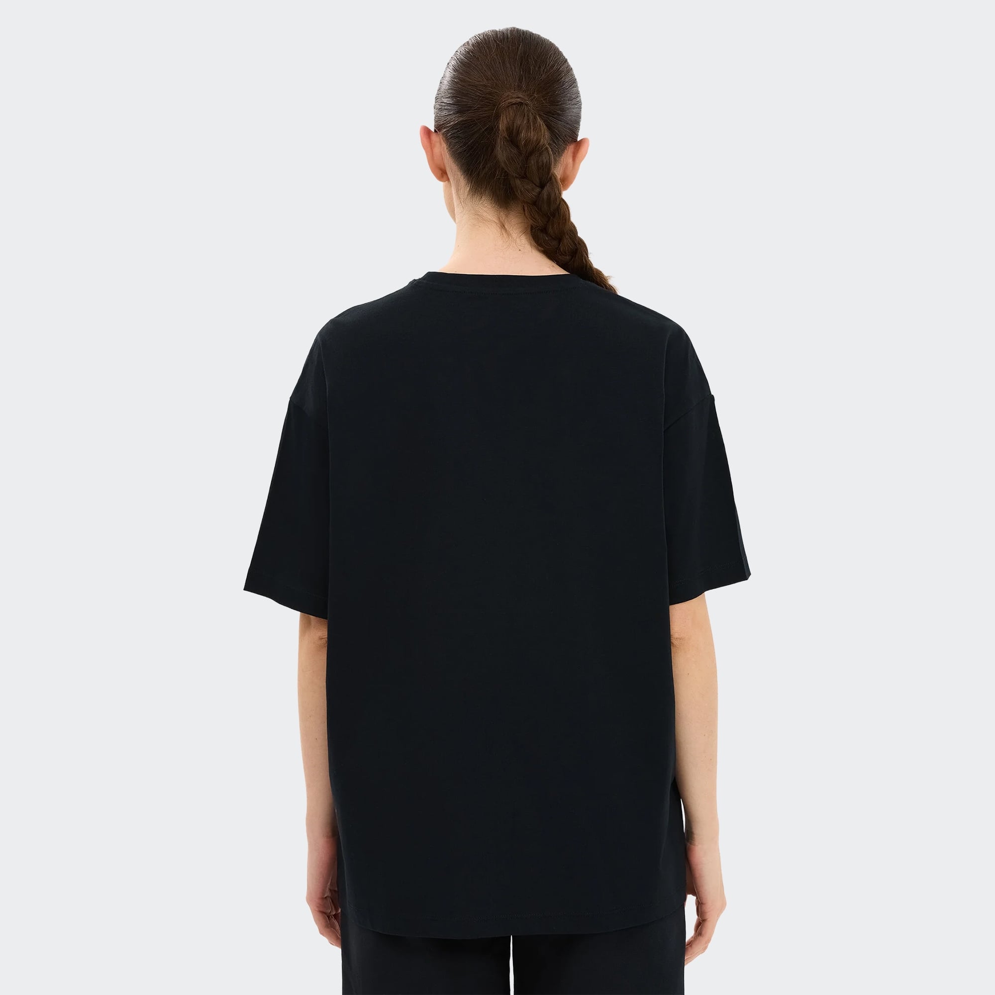 Skechers-W Oversize Fit Graphic T-Shirt-T-Shirt-S2610063-3817SM