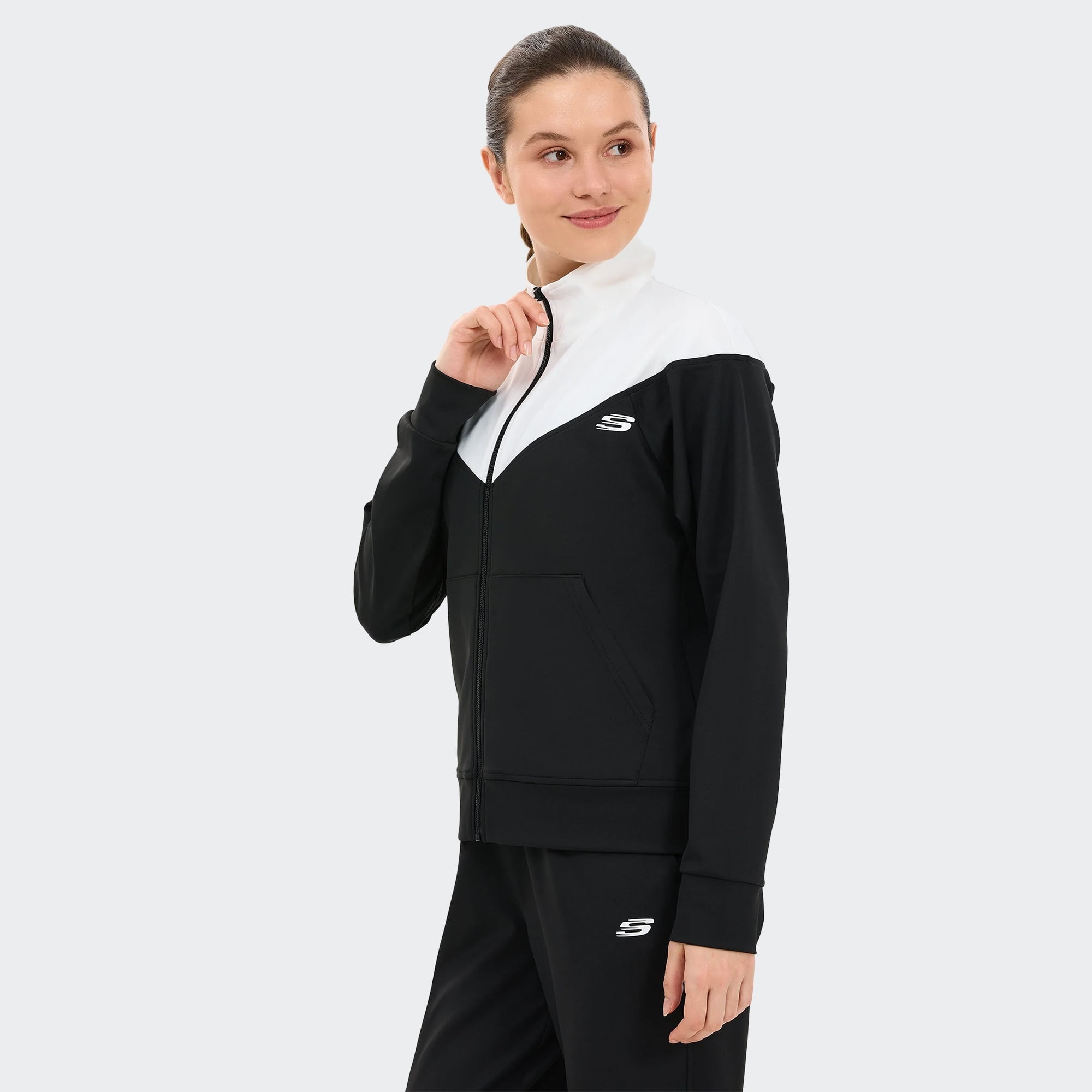 Skechers-W Peformance Coll. Track Suit-Eşofman Takım-S241210-3817S
