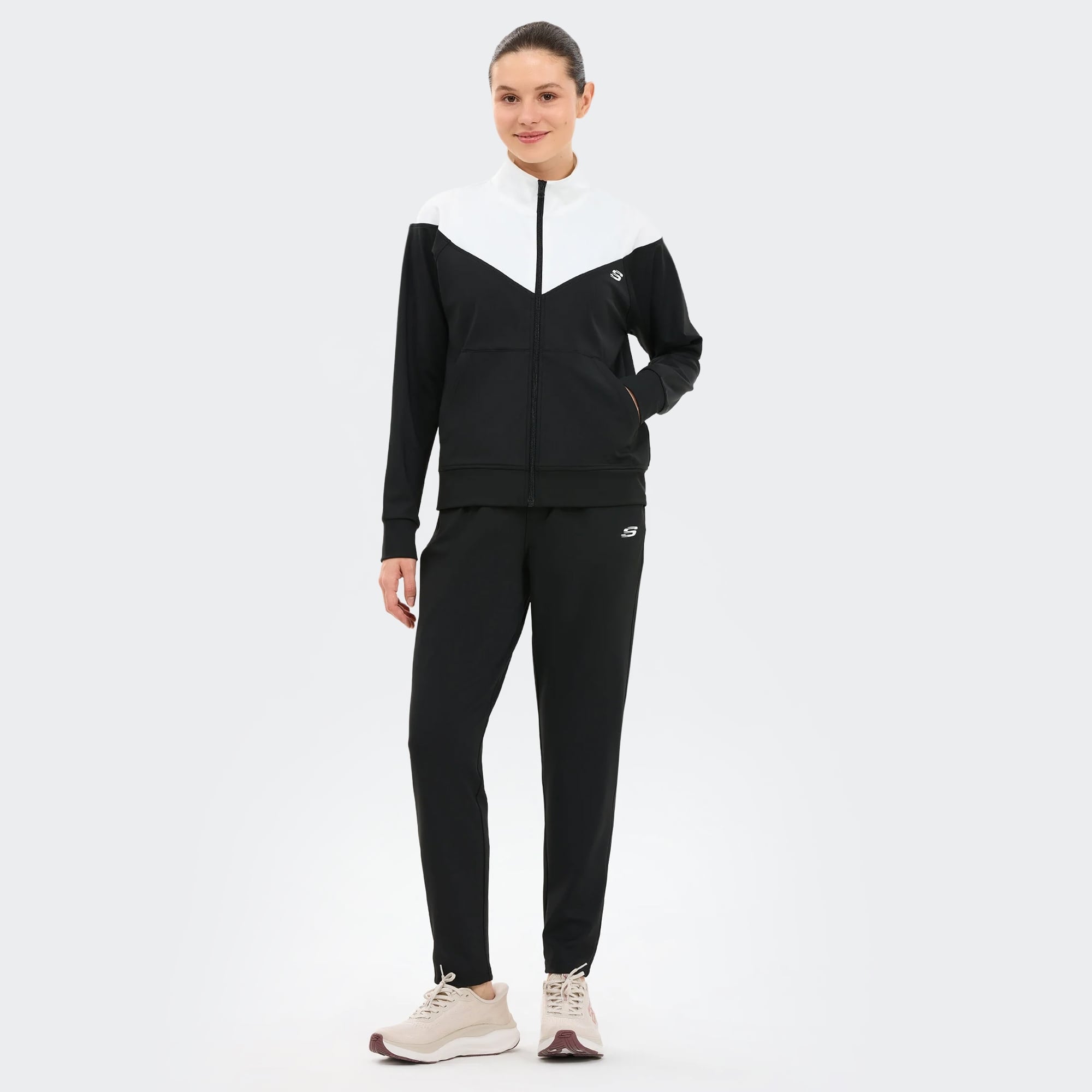 Skechers-W Peformance Coll. Track Suit-Eşofman Takım-S241210-3817S