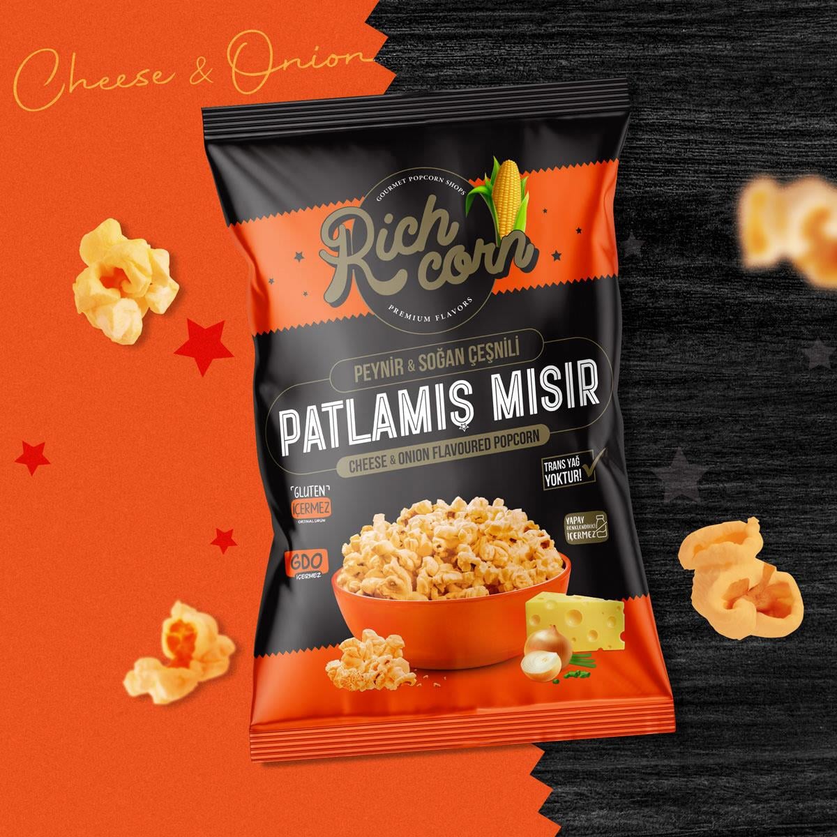 Richcorn Tuzlu Atıştırmalık Popcorn Tanışma Paketi